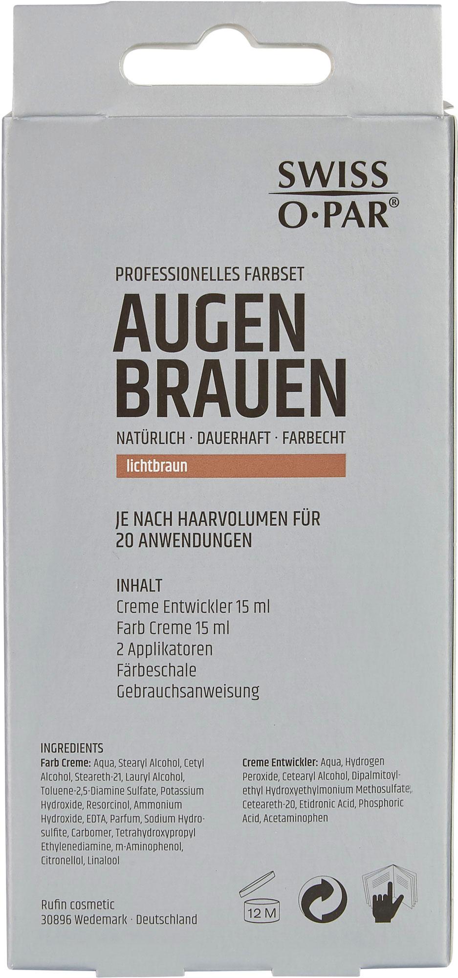 Produktbild SWISS-O-PAR Augenbrauenfarbe 2 von 2