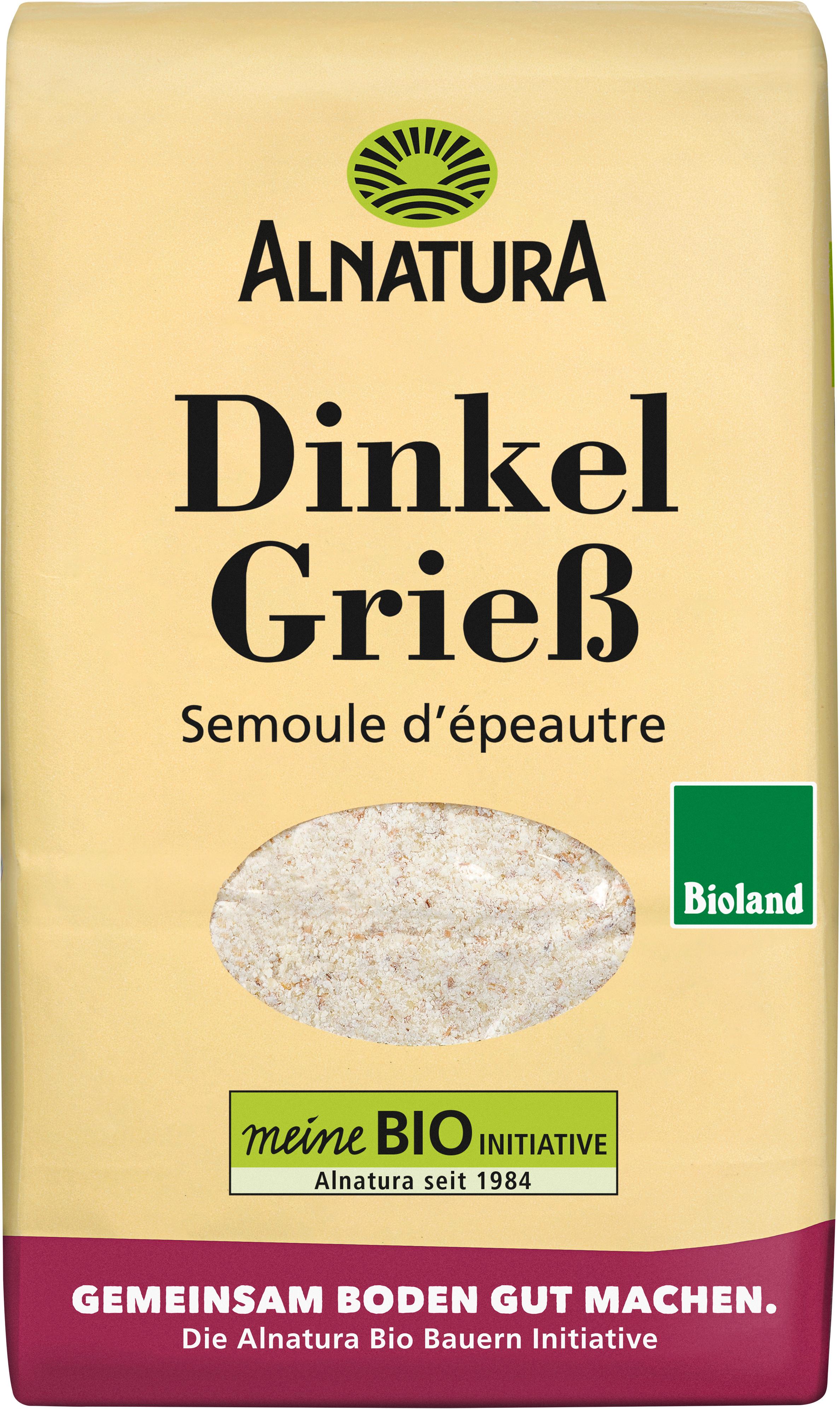 Alnatura Bio Bioland-Dinkelgrieß