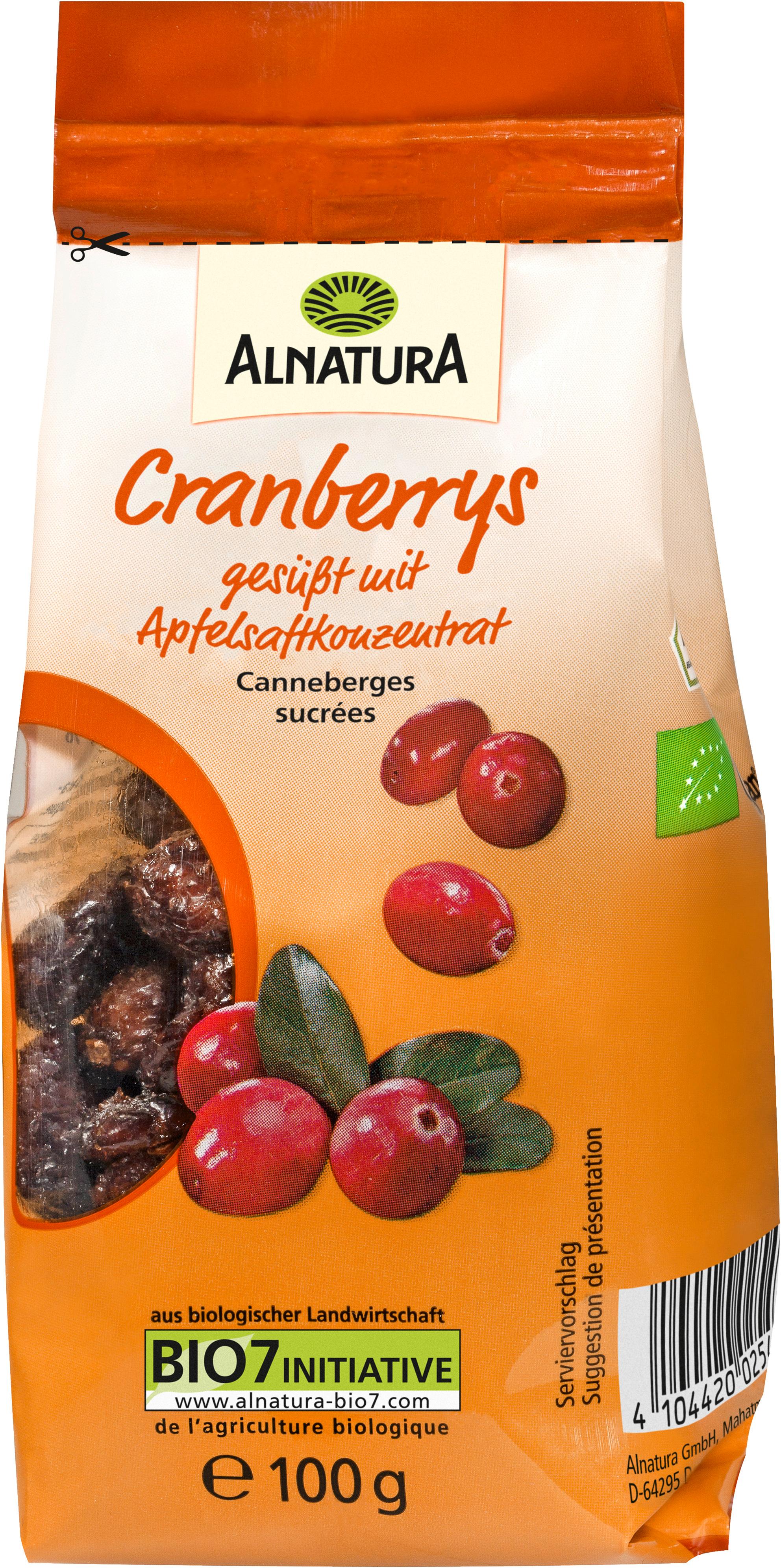Alnatura Bio Cranberrys