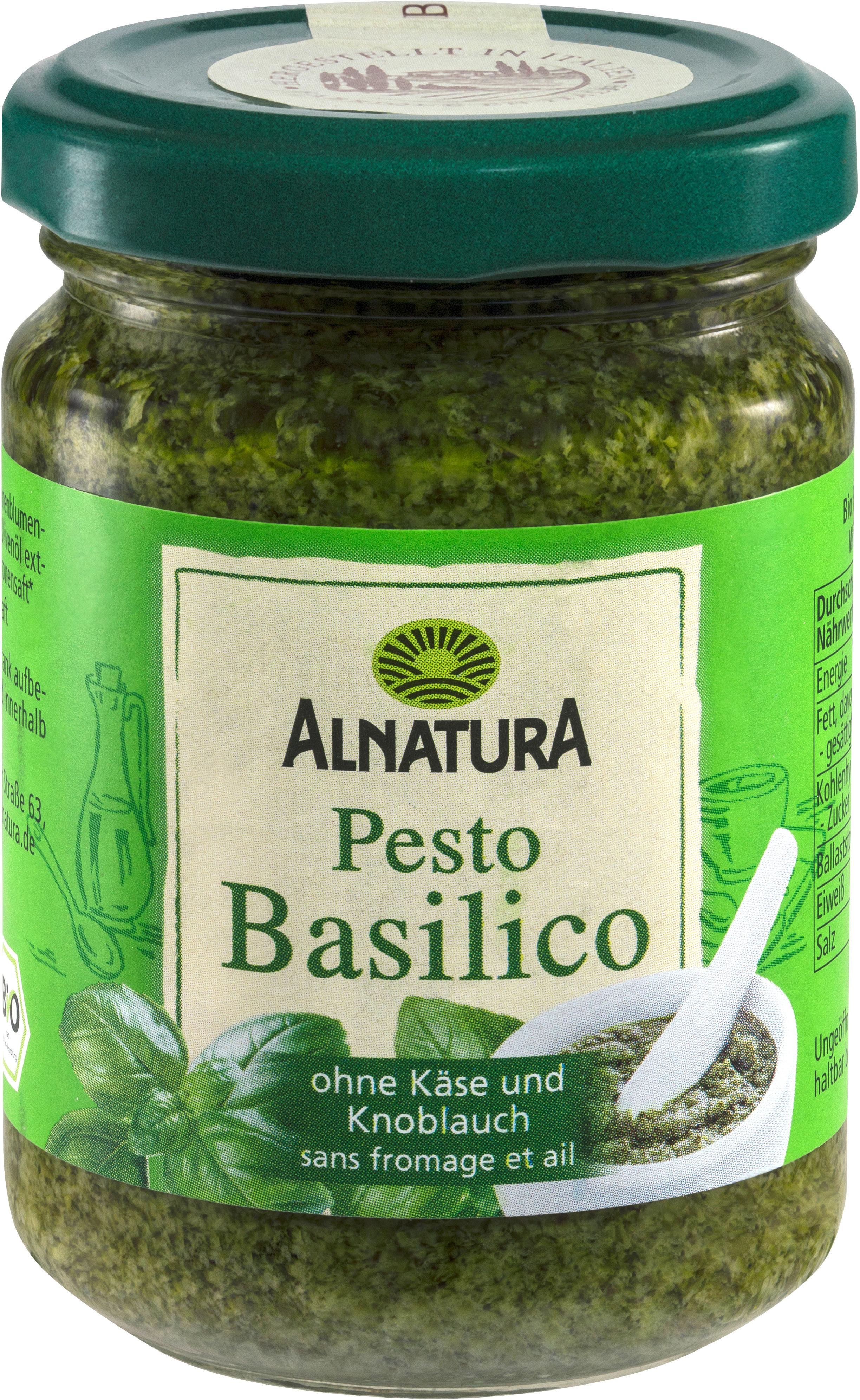 Alnatura Bio Pesto Basilico