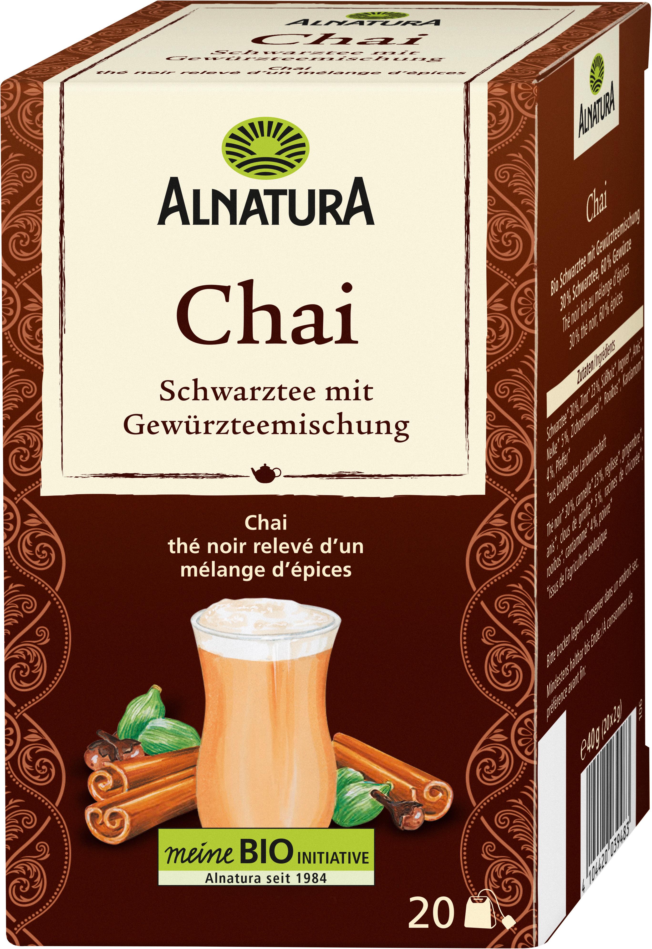 Alnatura Bio Chai-Schwarztee