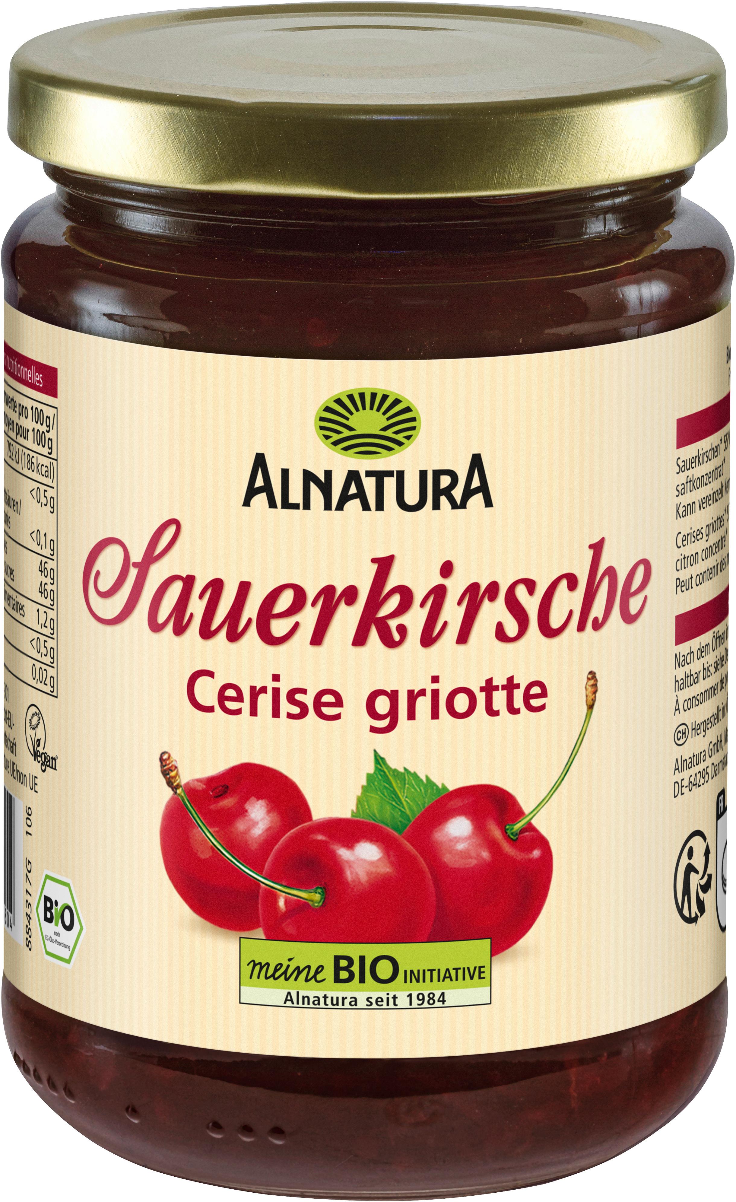 Alnatura Bio Fruchtaufstrich Sauerkirsch