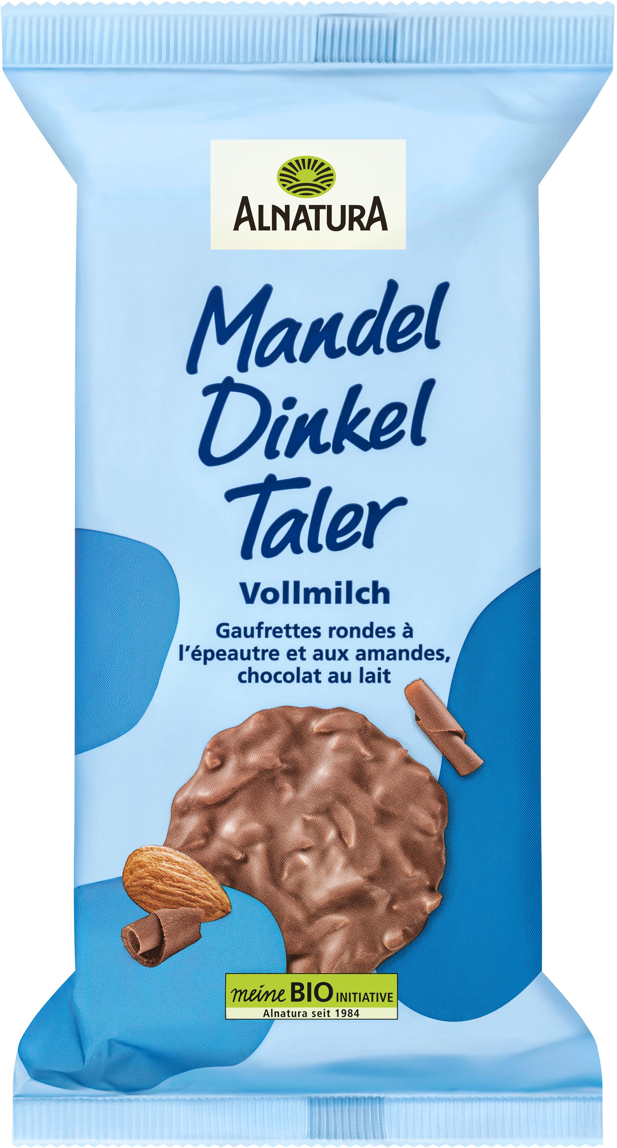 Alnatura Bio Dinkel Knusper Taler Vollmilch