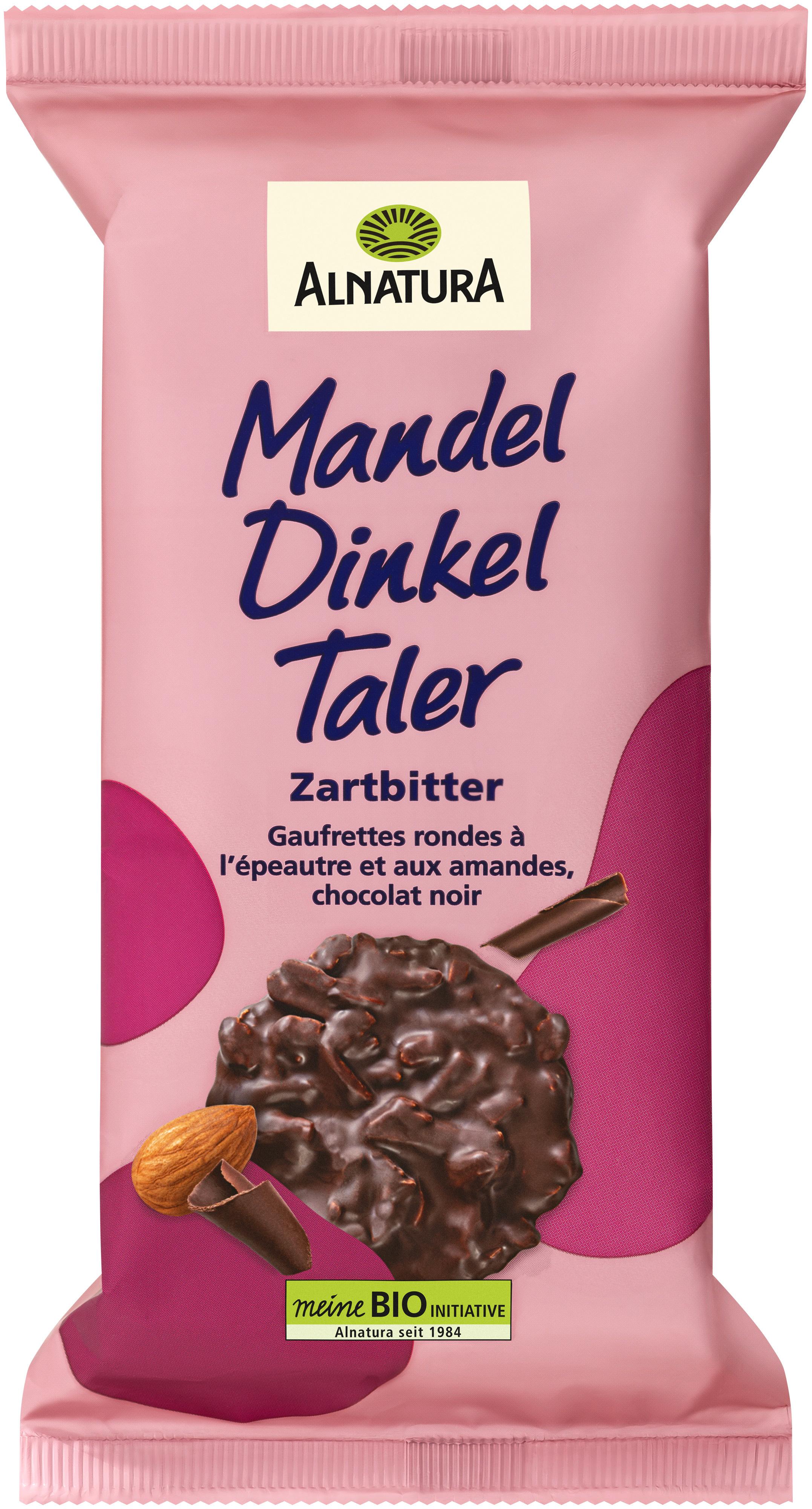 Alnatura Bio Dinkel Knusper Taler Zartbitter