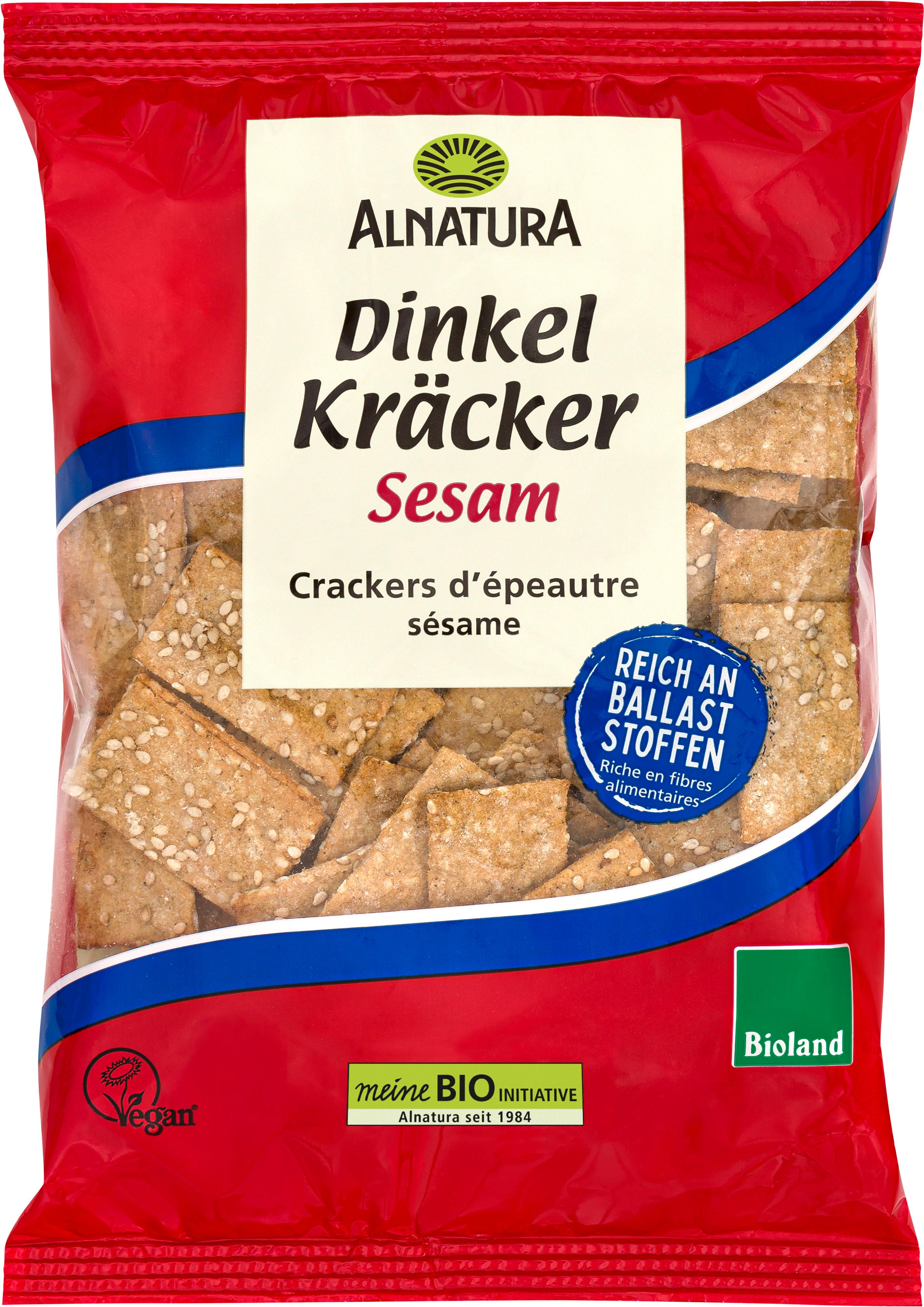 Alnatura Bioland-Dinkelkräcker Sesam
