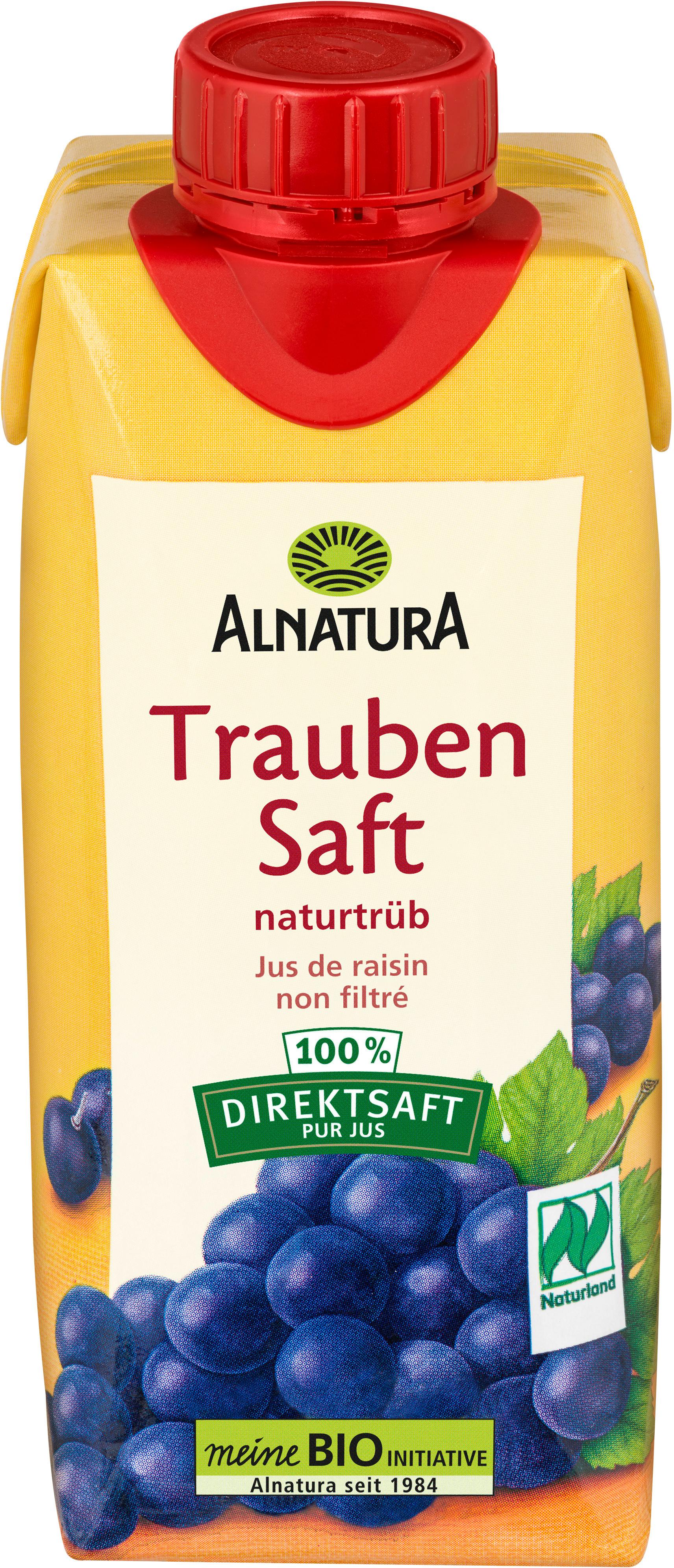 Alnatura Bio Traubensaft naturtrüb
