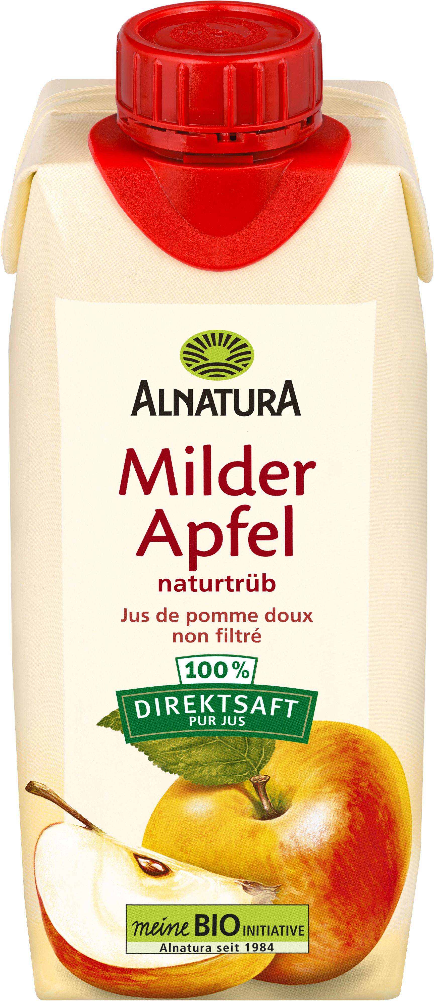 Alnatura Bio Milder Apfelsaft naturtrüb