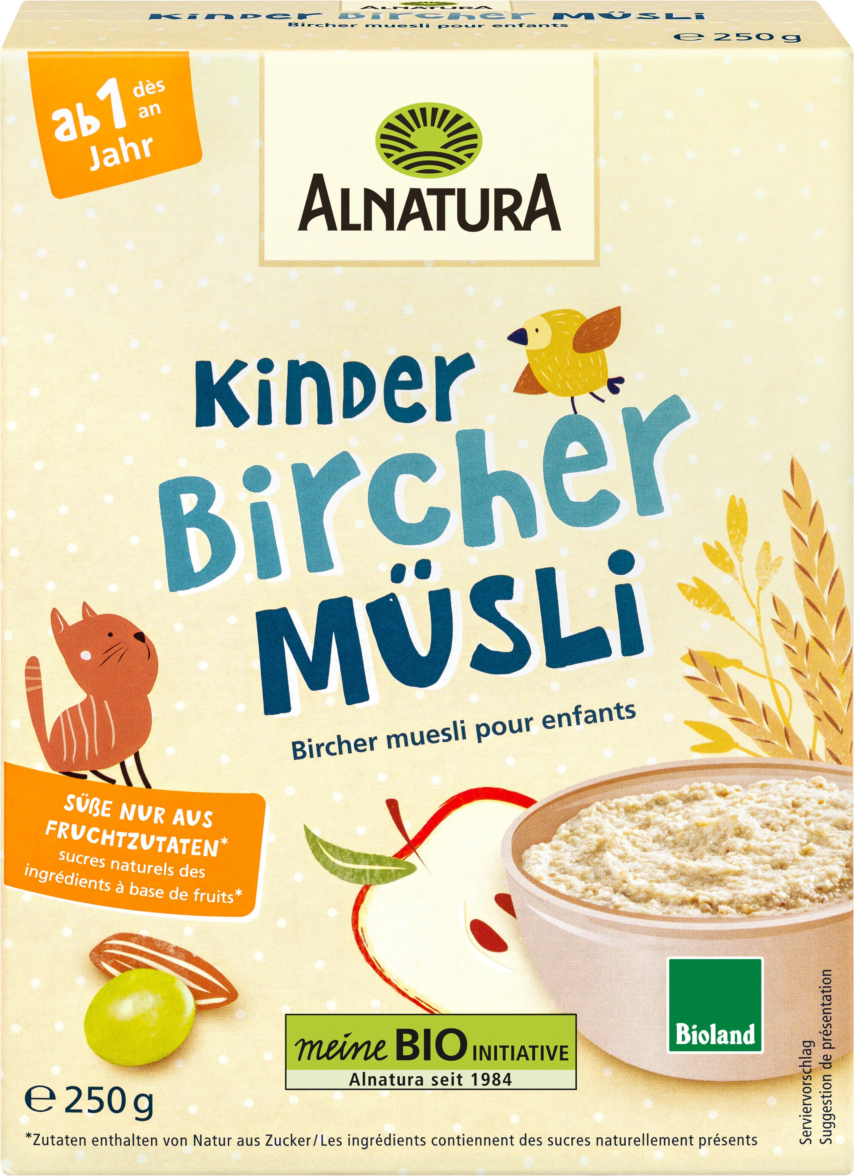 Alnatura Bioland-Kinder Bircher Müsli
