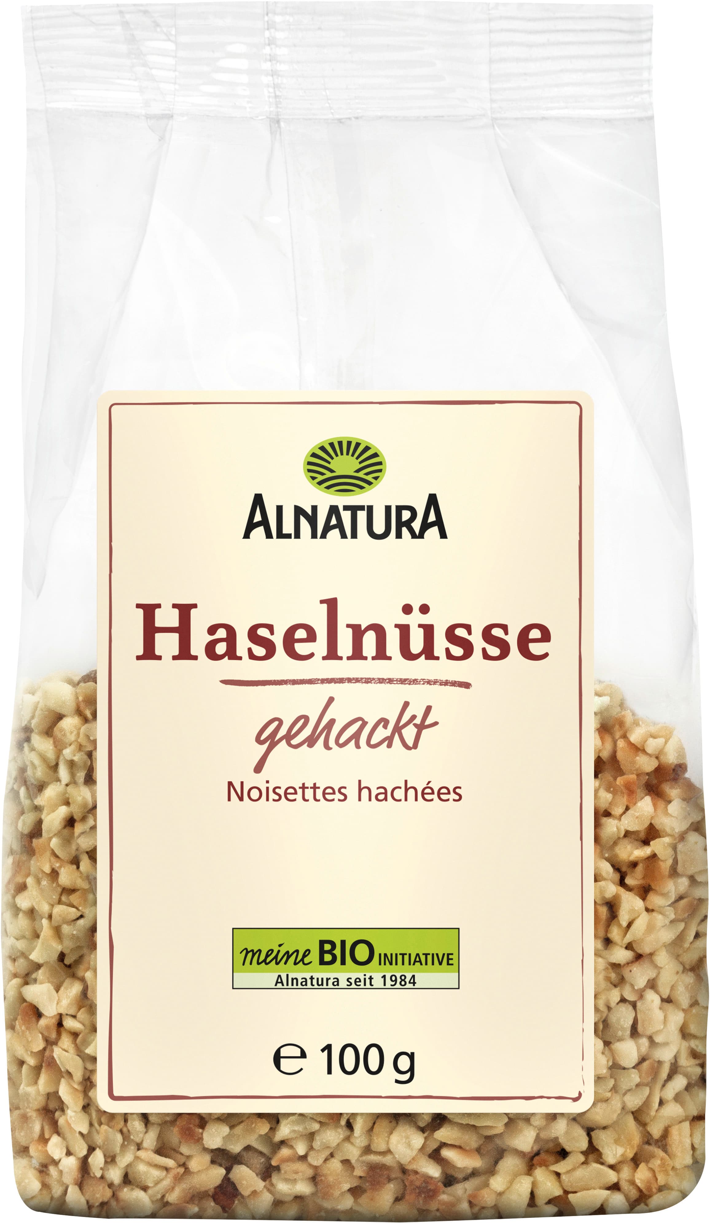 Alnatura Bio Haselnüsse gehackt 100G