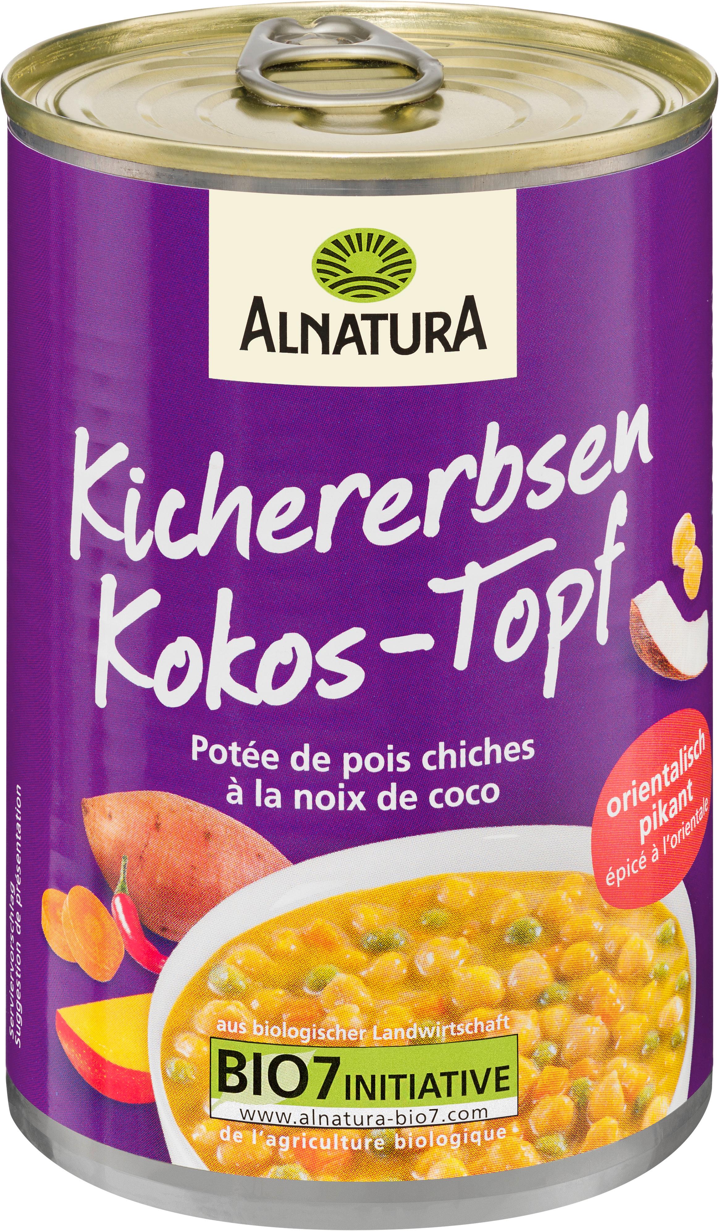 Alnatura Bio Kichererbsen-Kokos-Eintopf