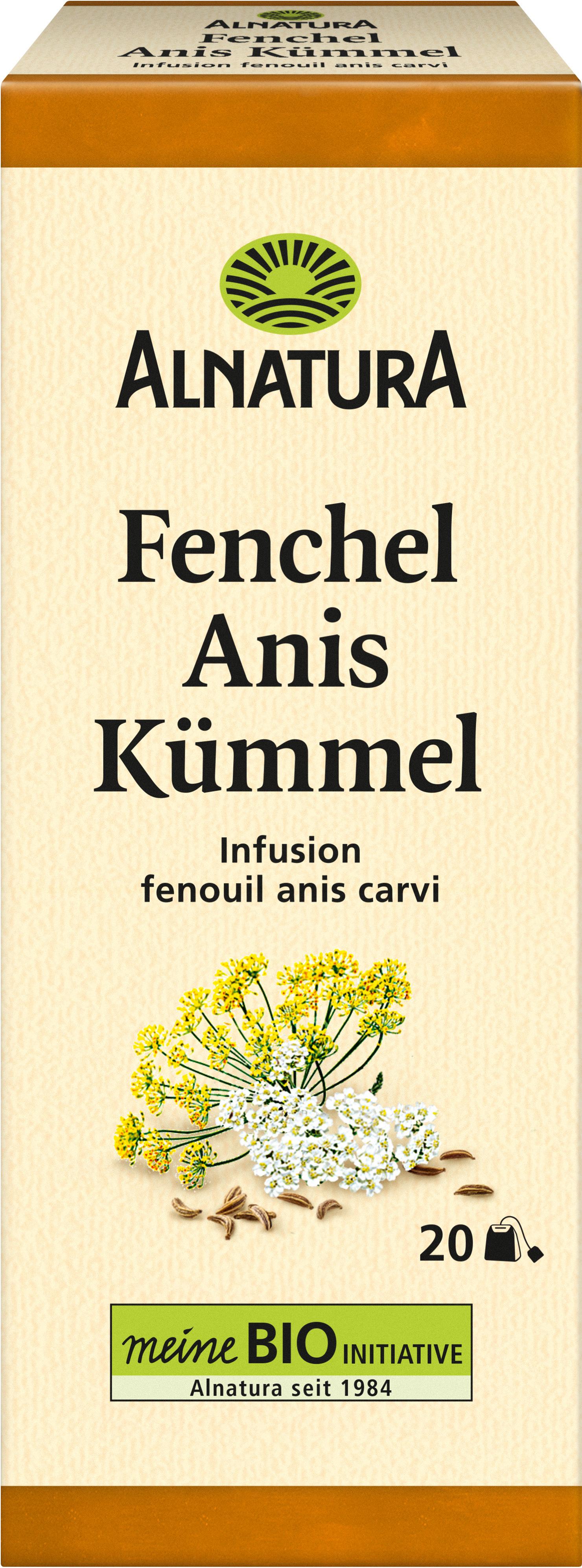 Alnatura Bio Fenchel-Anis-Kümmel-Tee