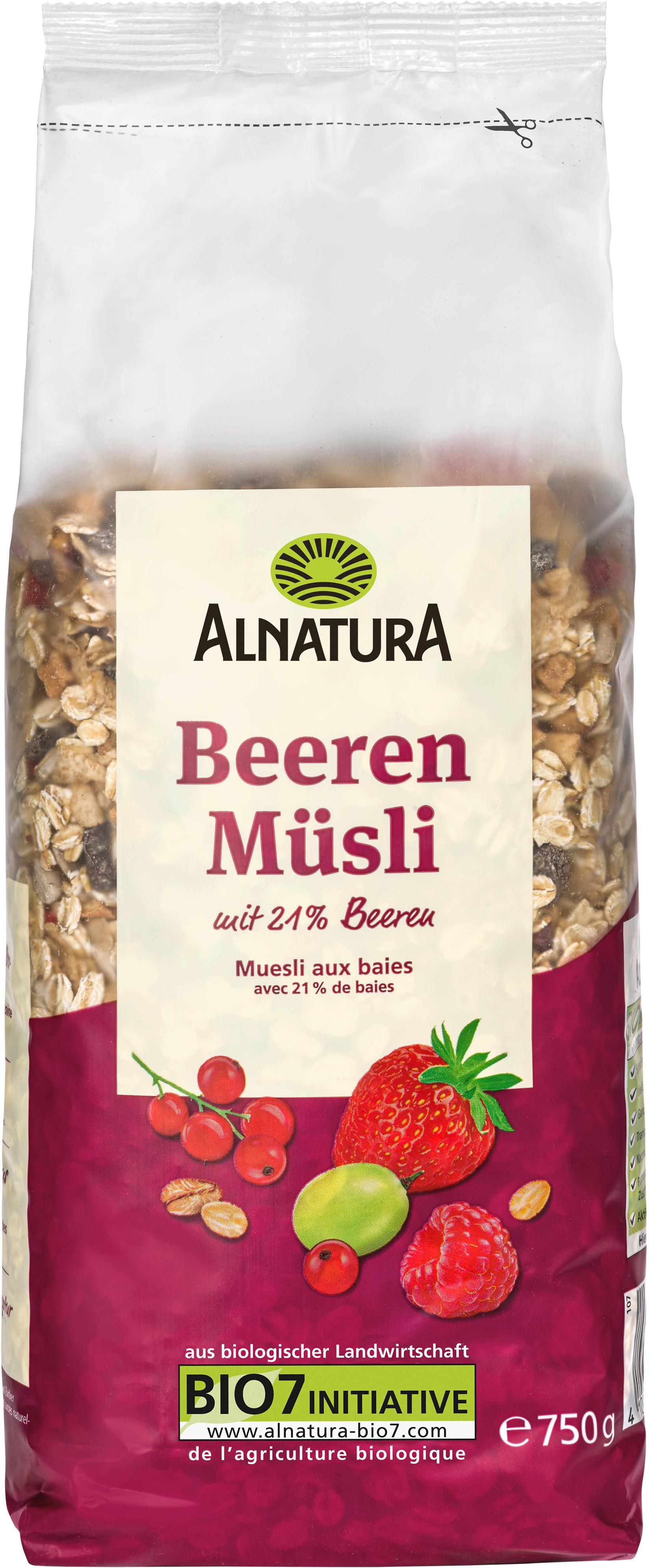 Alnatura Bio Beeren Müsli