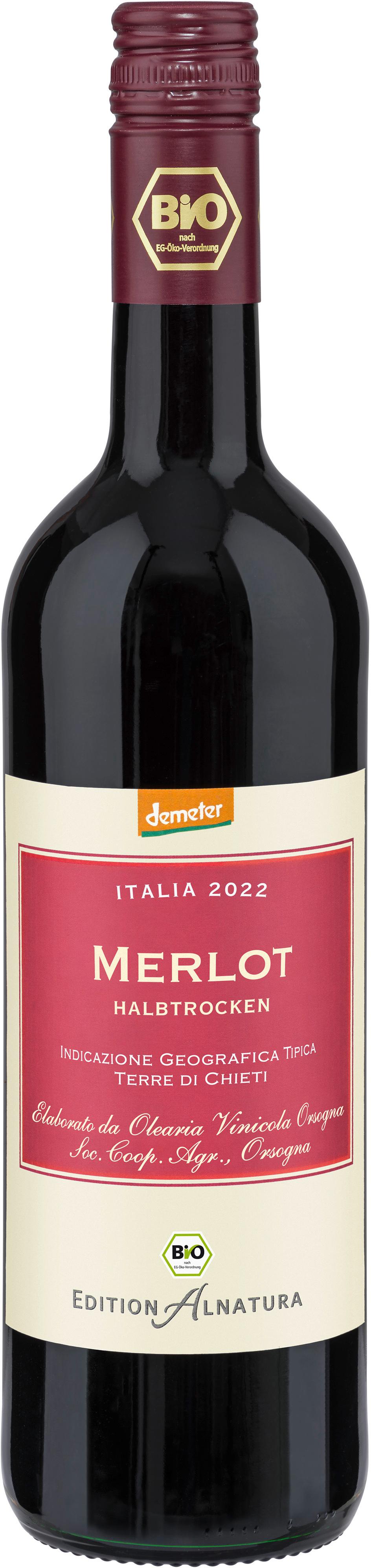 Alnatura Bio Edition Merlot Italien