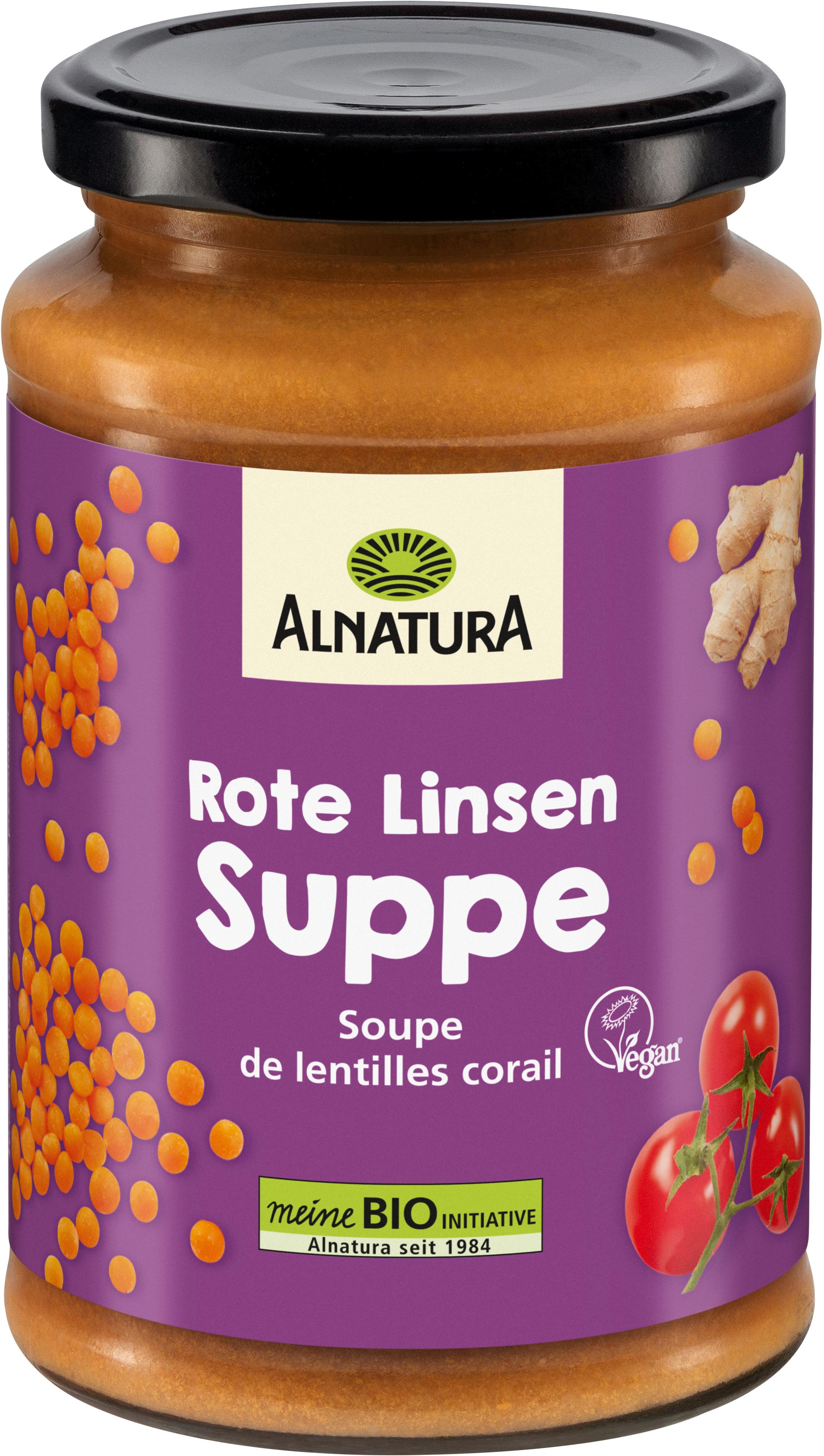 Alnatura Bio Rote Linsen Suppe