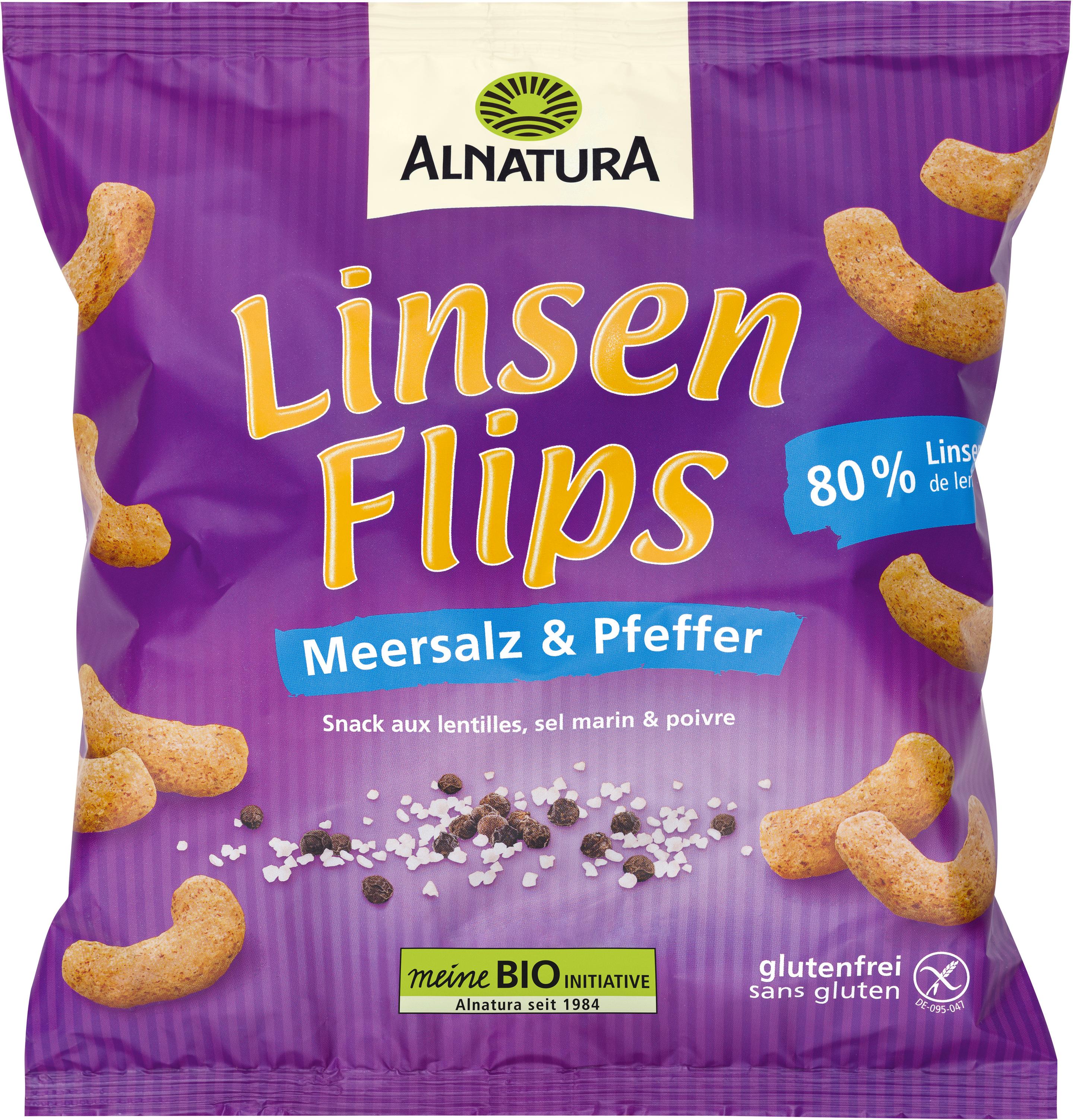 Alnatura Bio Linsenflips Meersalz&Pfeffer
