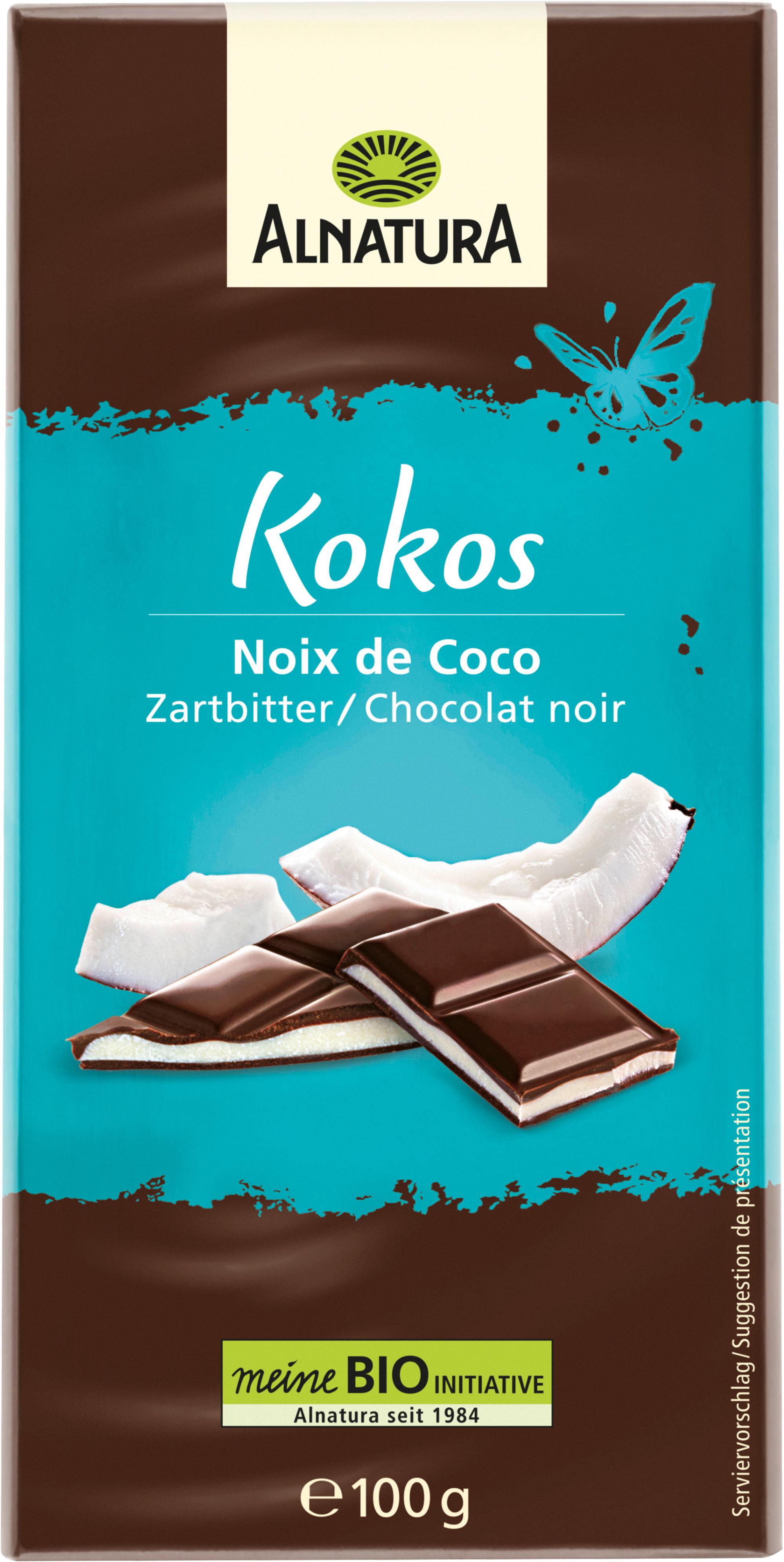 Alnatura Bio Kokos Zartbitter Schokolade