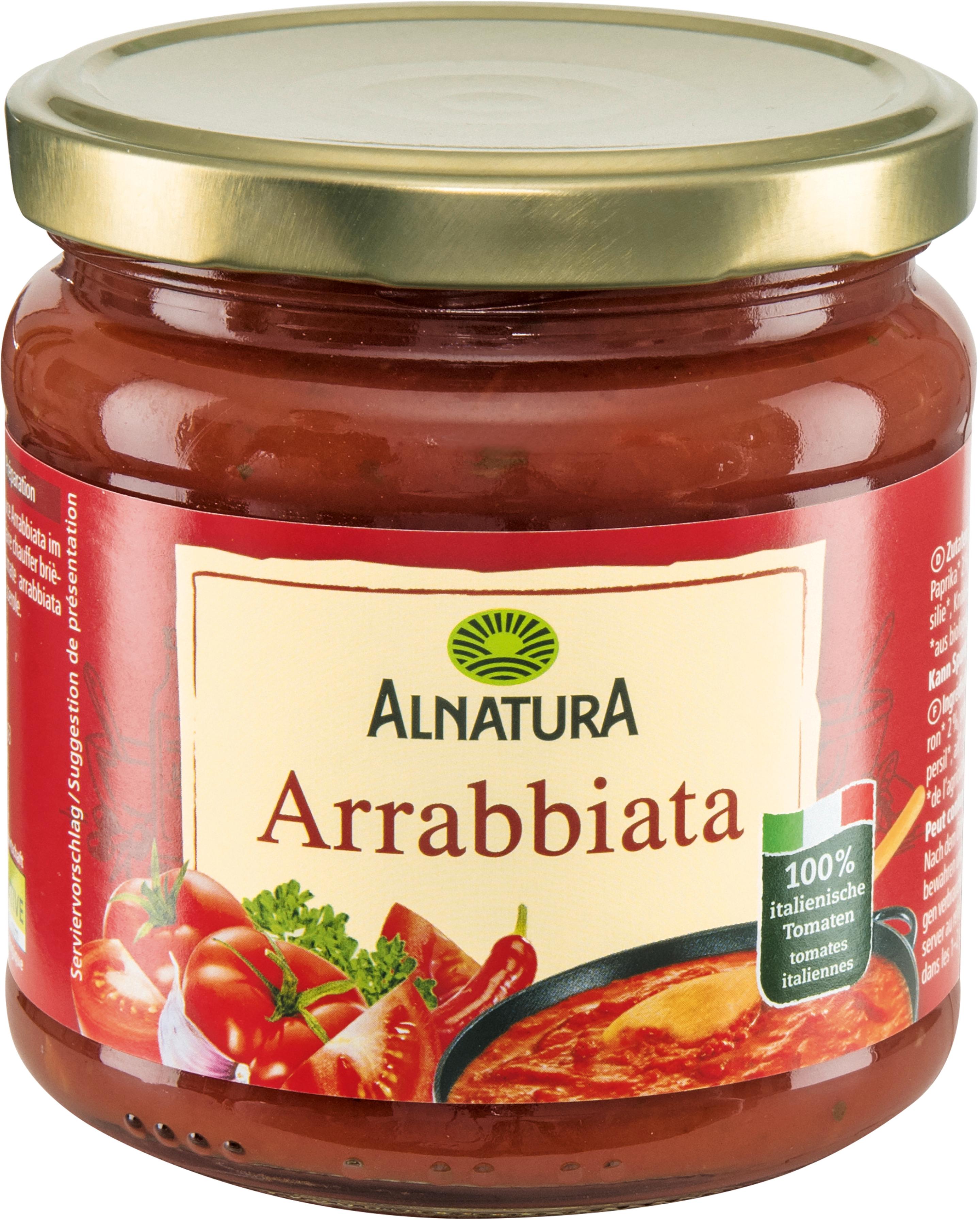 Alnatura Bio Tomatensauce Arrabbiata