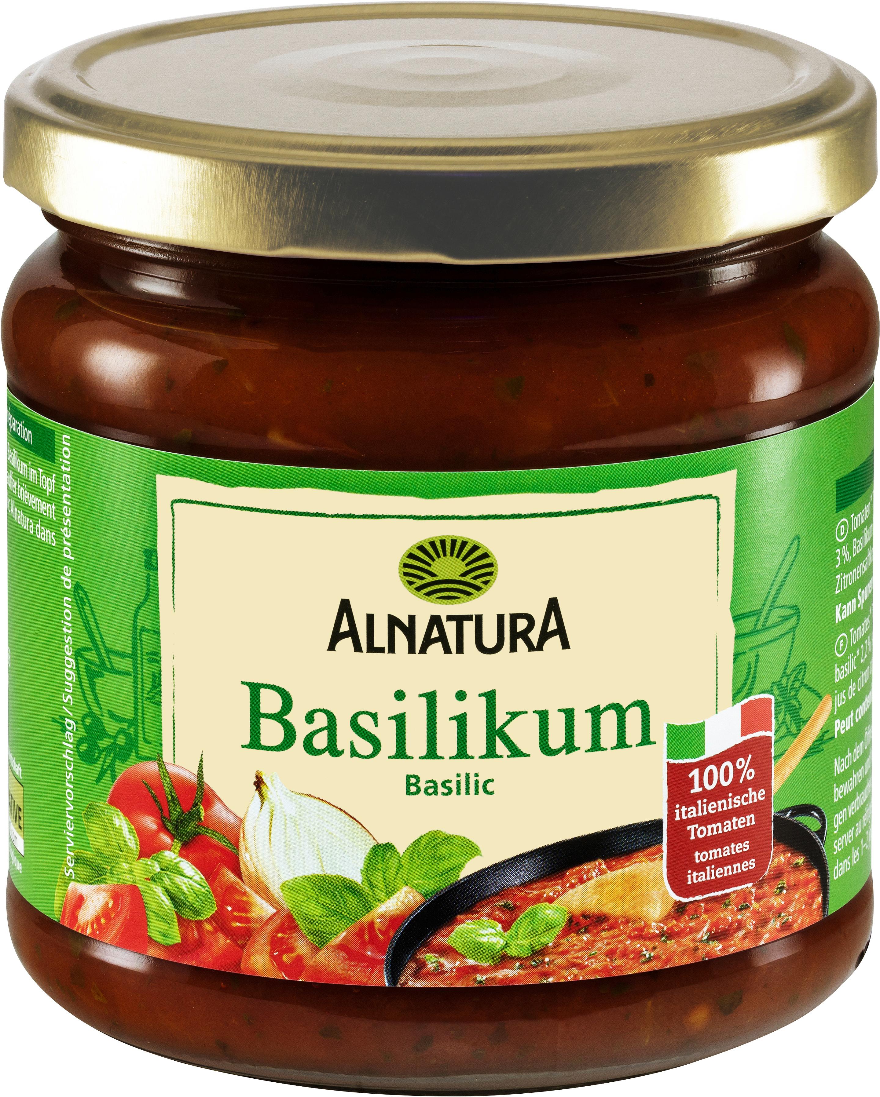 Alnatura Bio Tomatensauce Basilikum