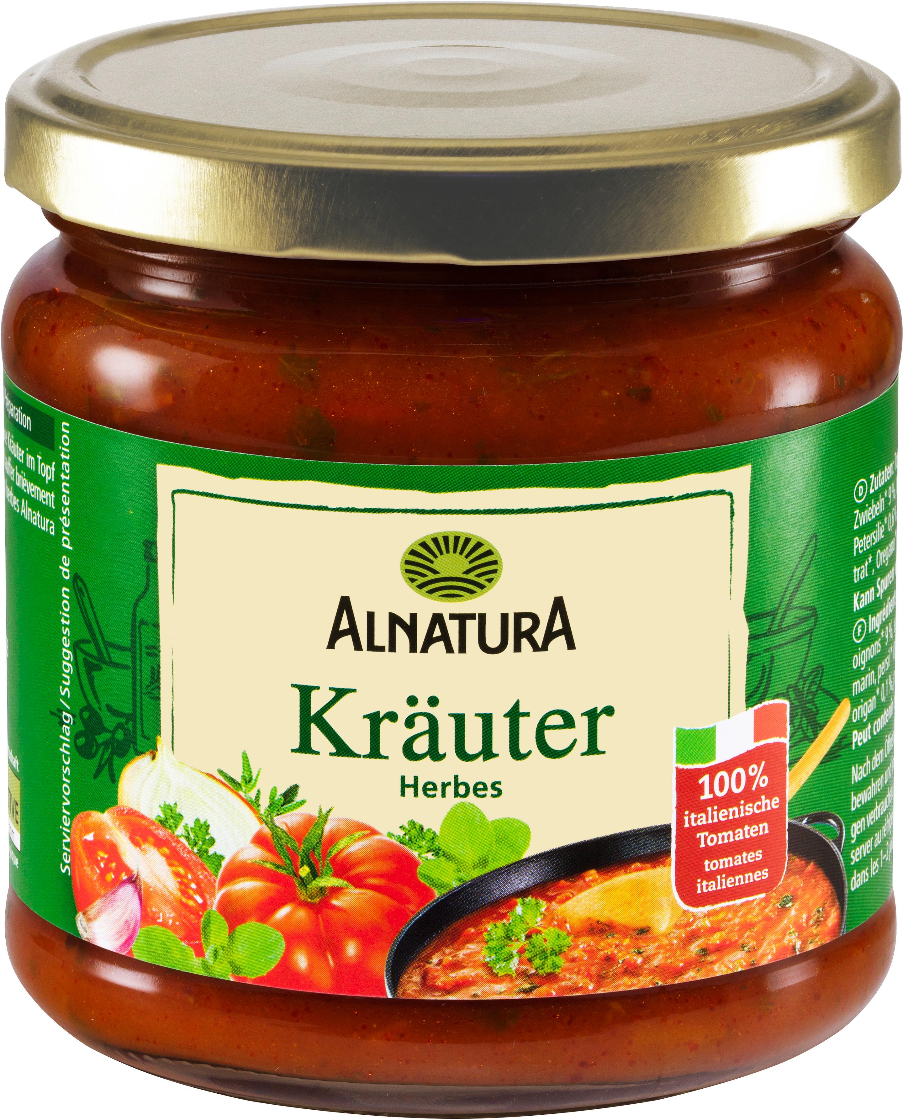 Alnatura Bio Tomatensauce Kräuter