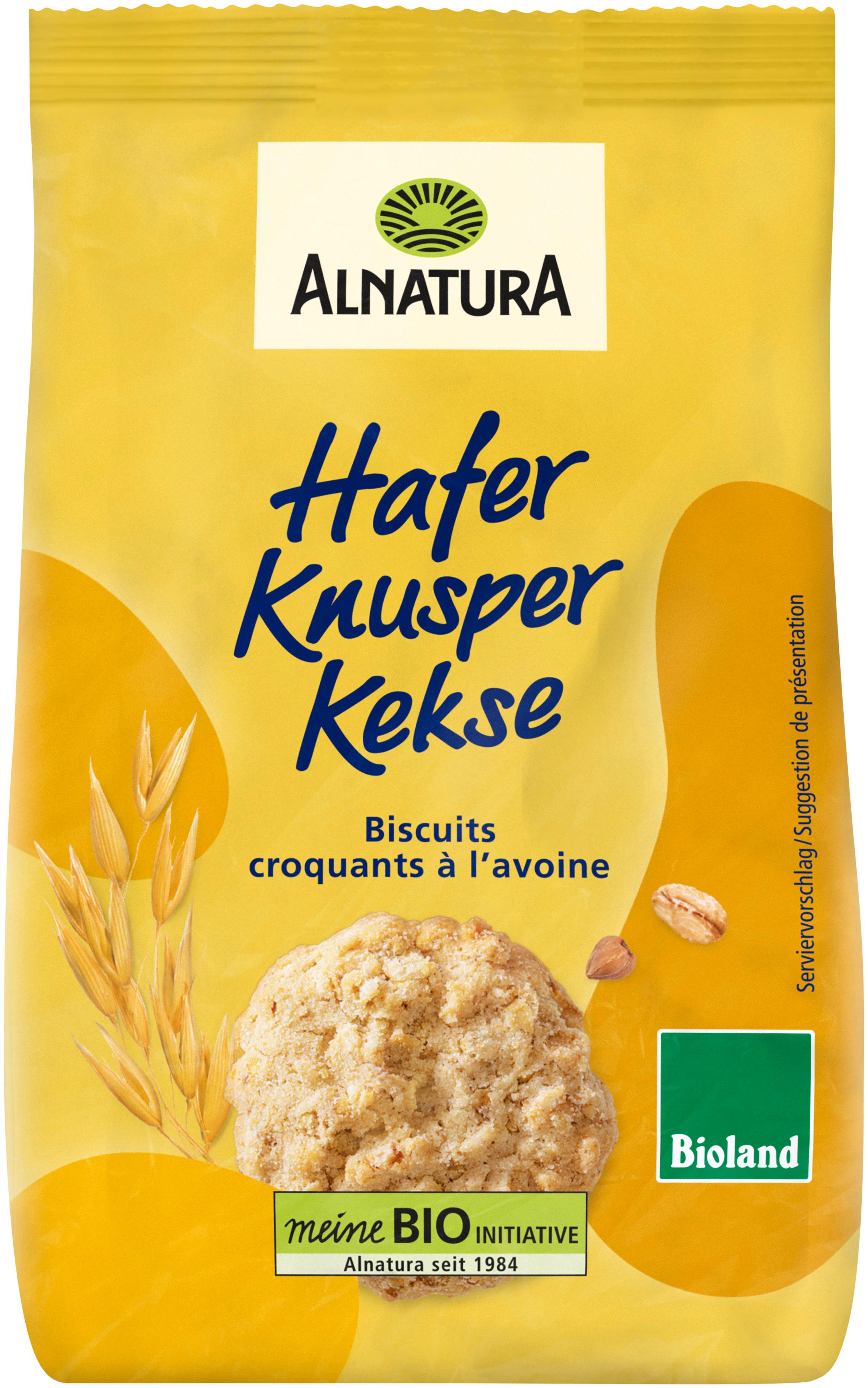 Alnatura Bioland-Hafer Knusper Kekse