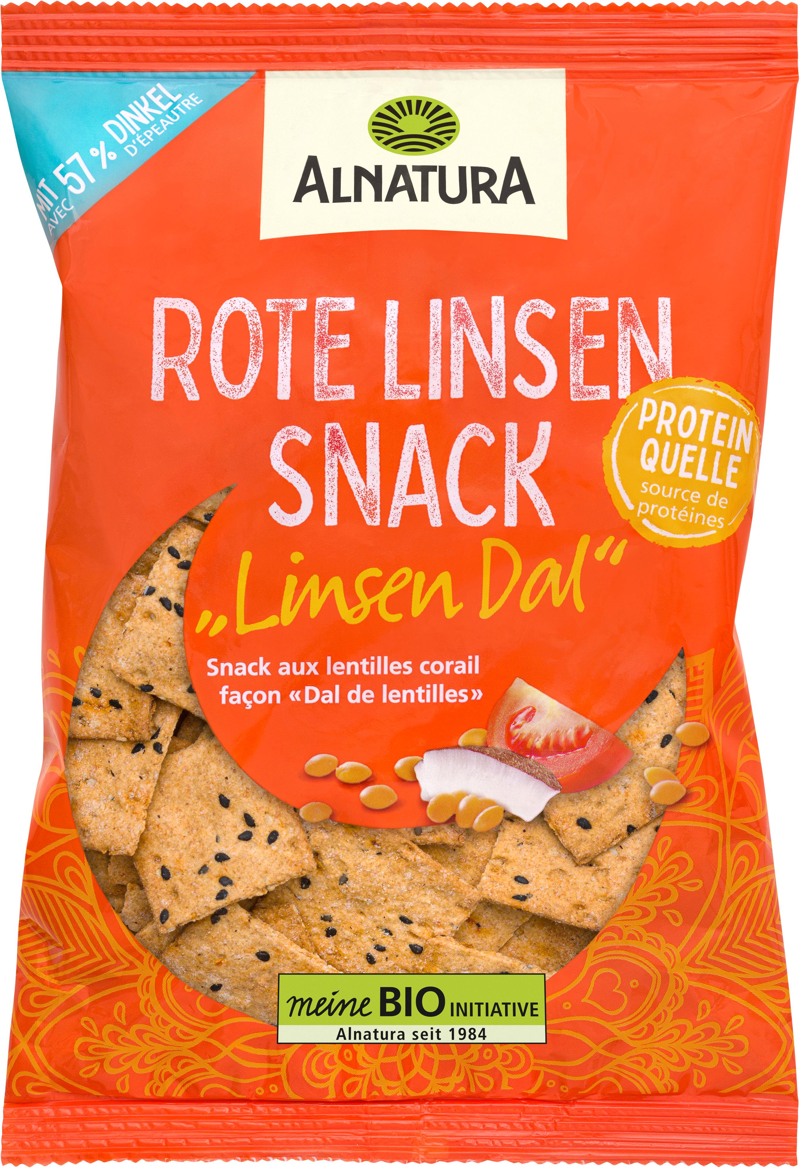 Alnatura Bio Rote Linsen-Snack