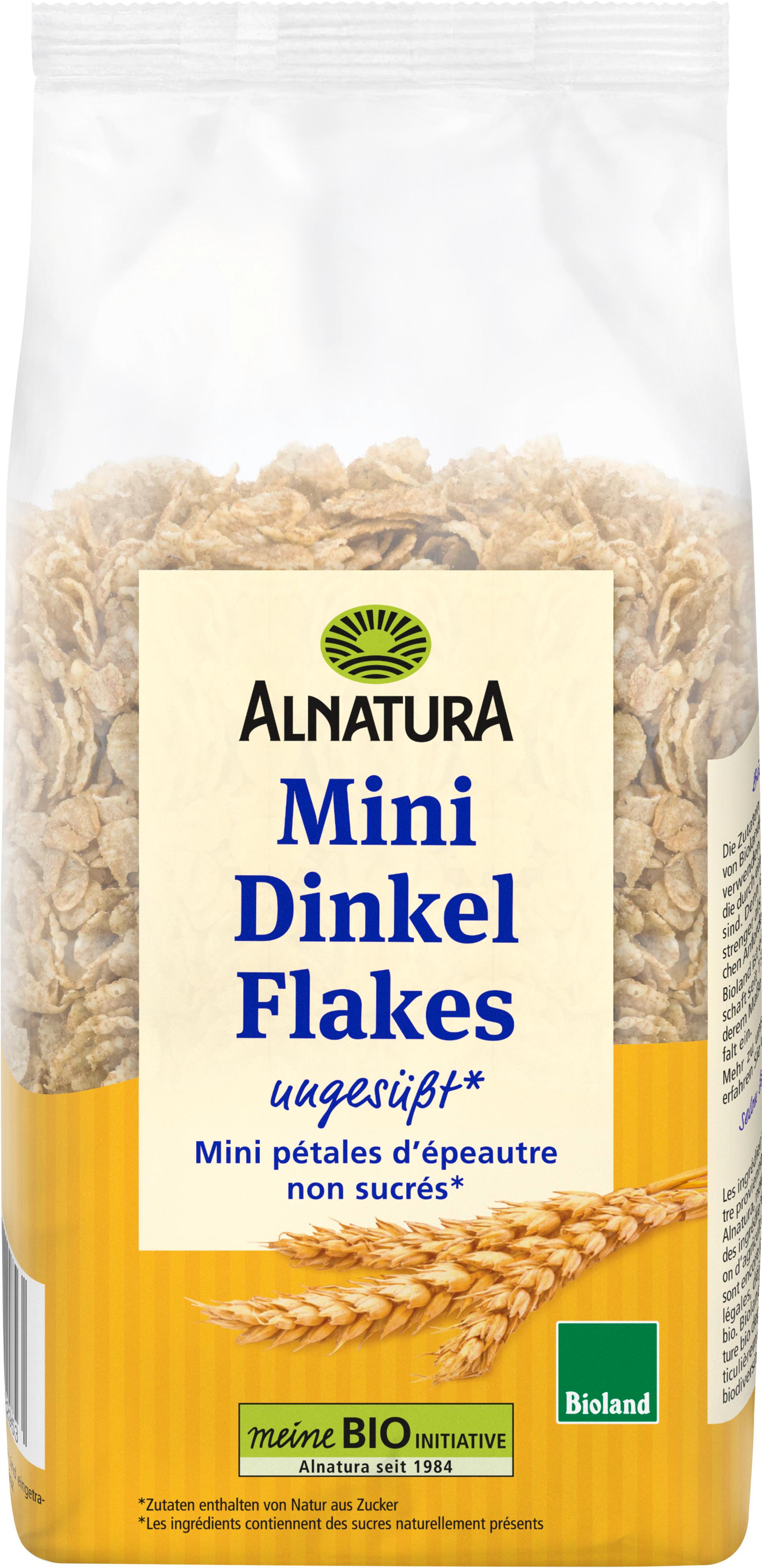 Alnatura Bioland-Mini Dinkel Flakes ungesüßt