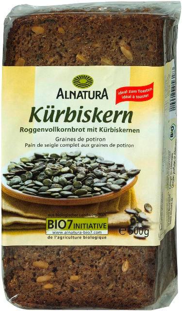 Alnatura Bio Kürbiskernbrot