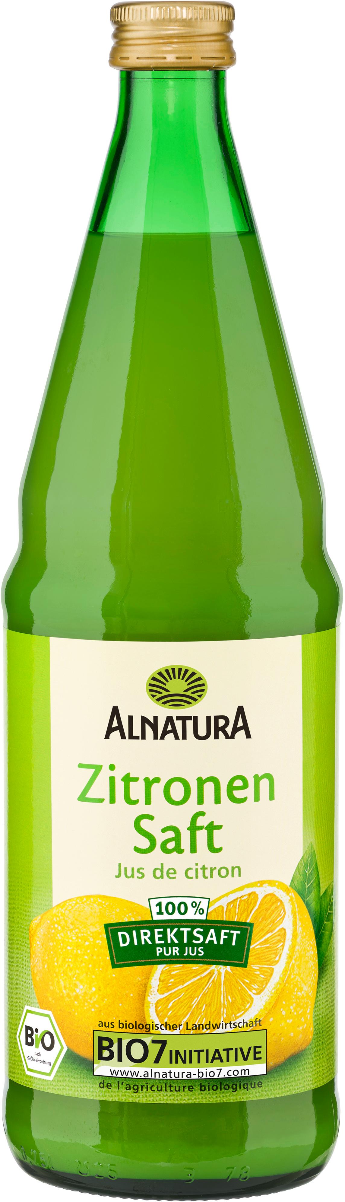 Alnatura Bio Zitronensaft