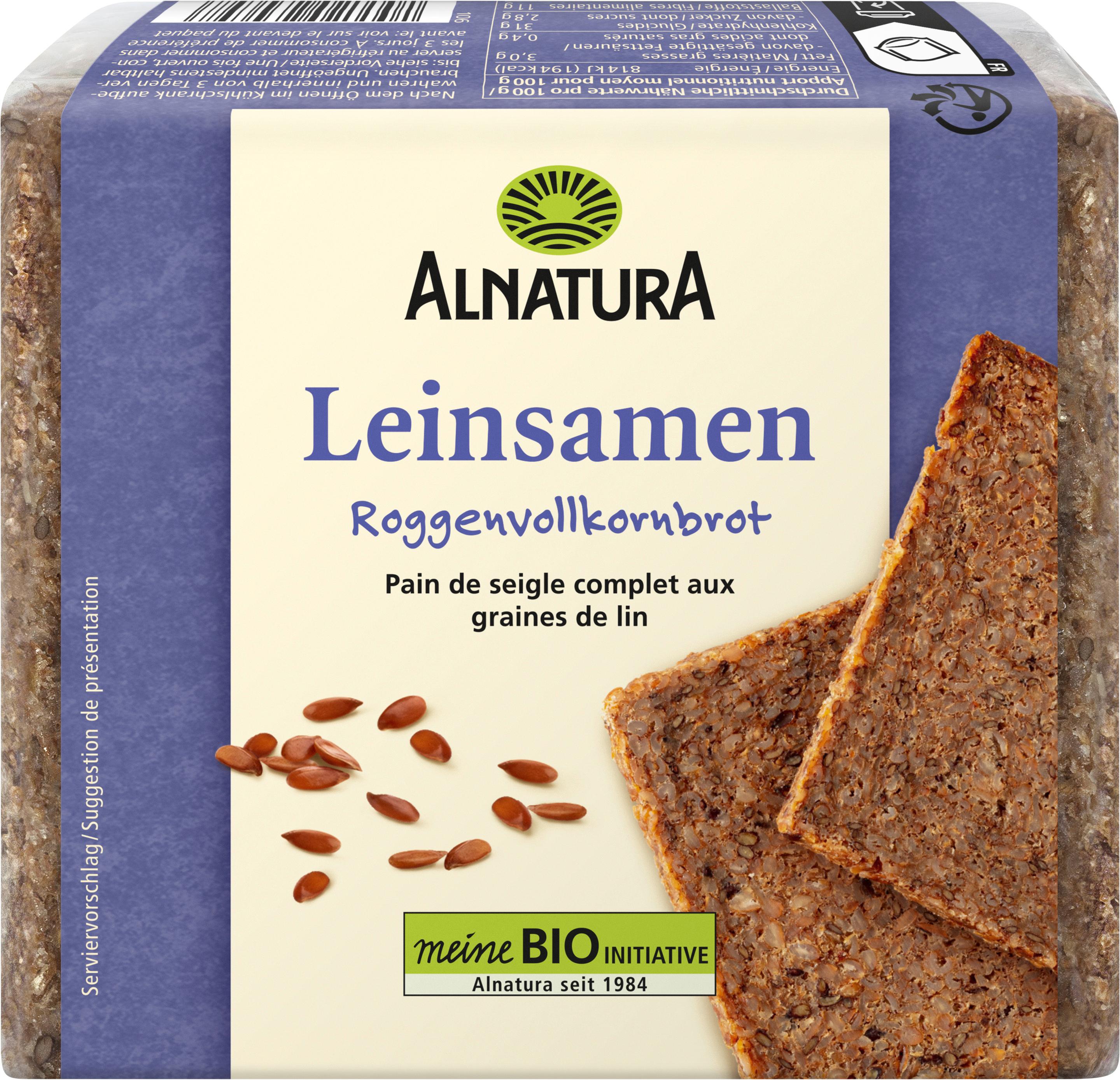 Alnatura Bio Leinsamen Brot