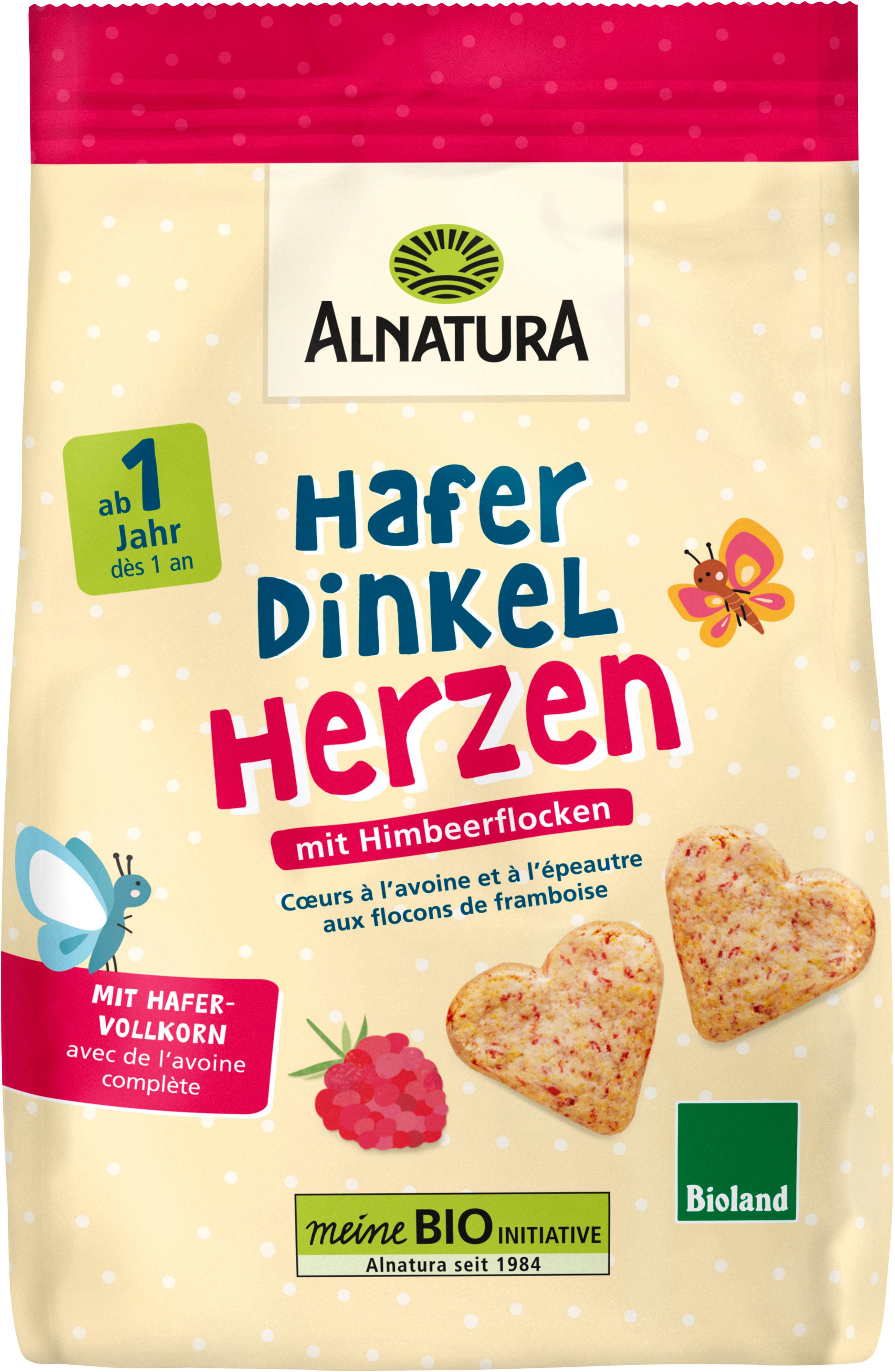 Alnatura Bioland-Hafer-Dinkel-Herzen
