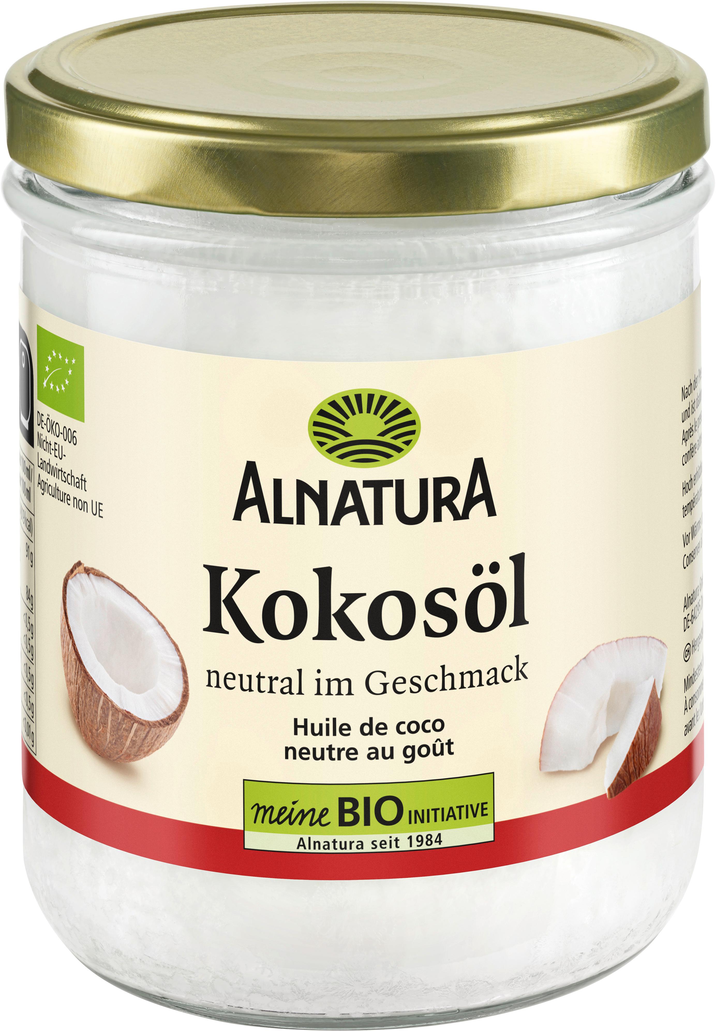 Alnatura Bio Kokosöl neutral im Geschmack