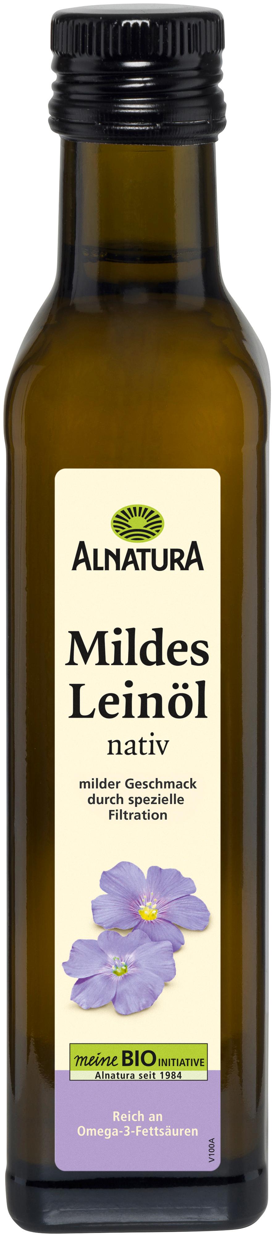 Alnatura Bio Mildes Leinöl nativ 250ML