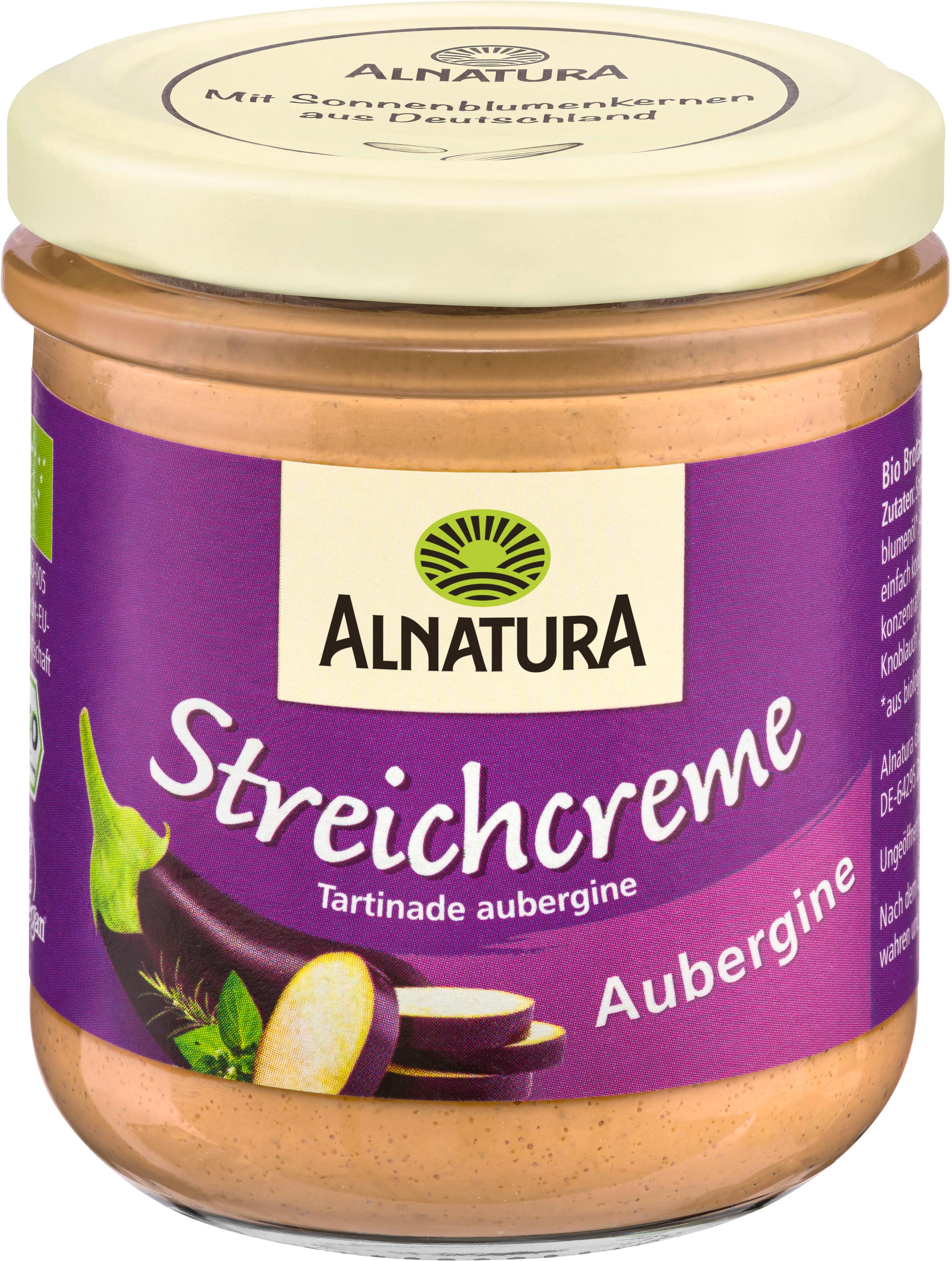 Alnatura Bio Streichcreme Aubergine