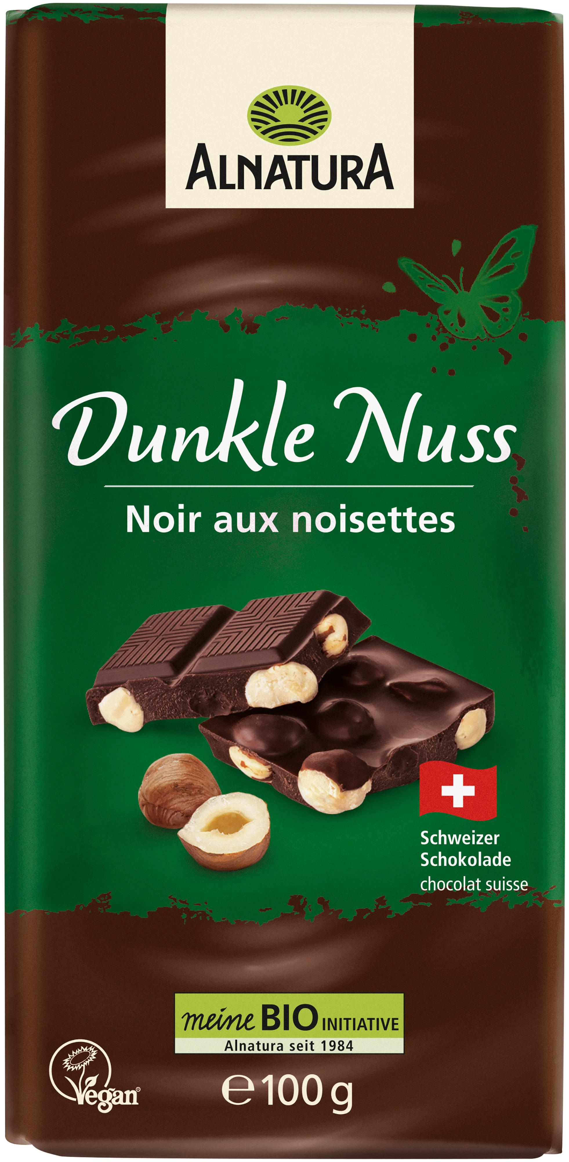 Alnatura Bio Dunkle Nuss Schokolade