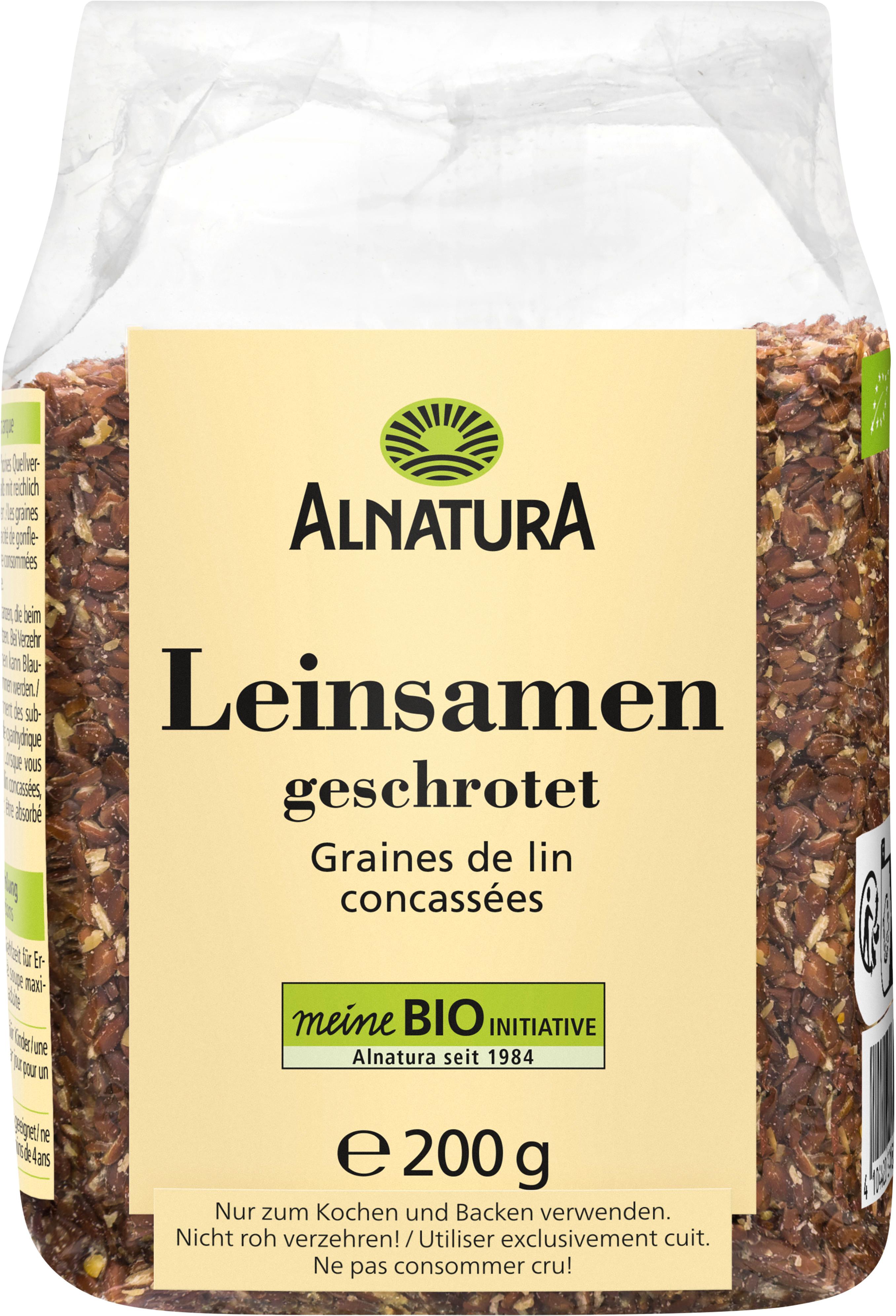 Alnatura Bio Leinsamen, geschrotet