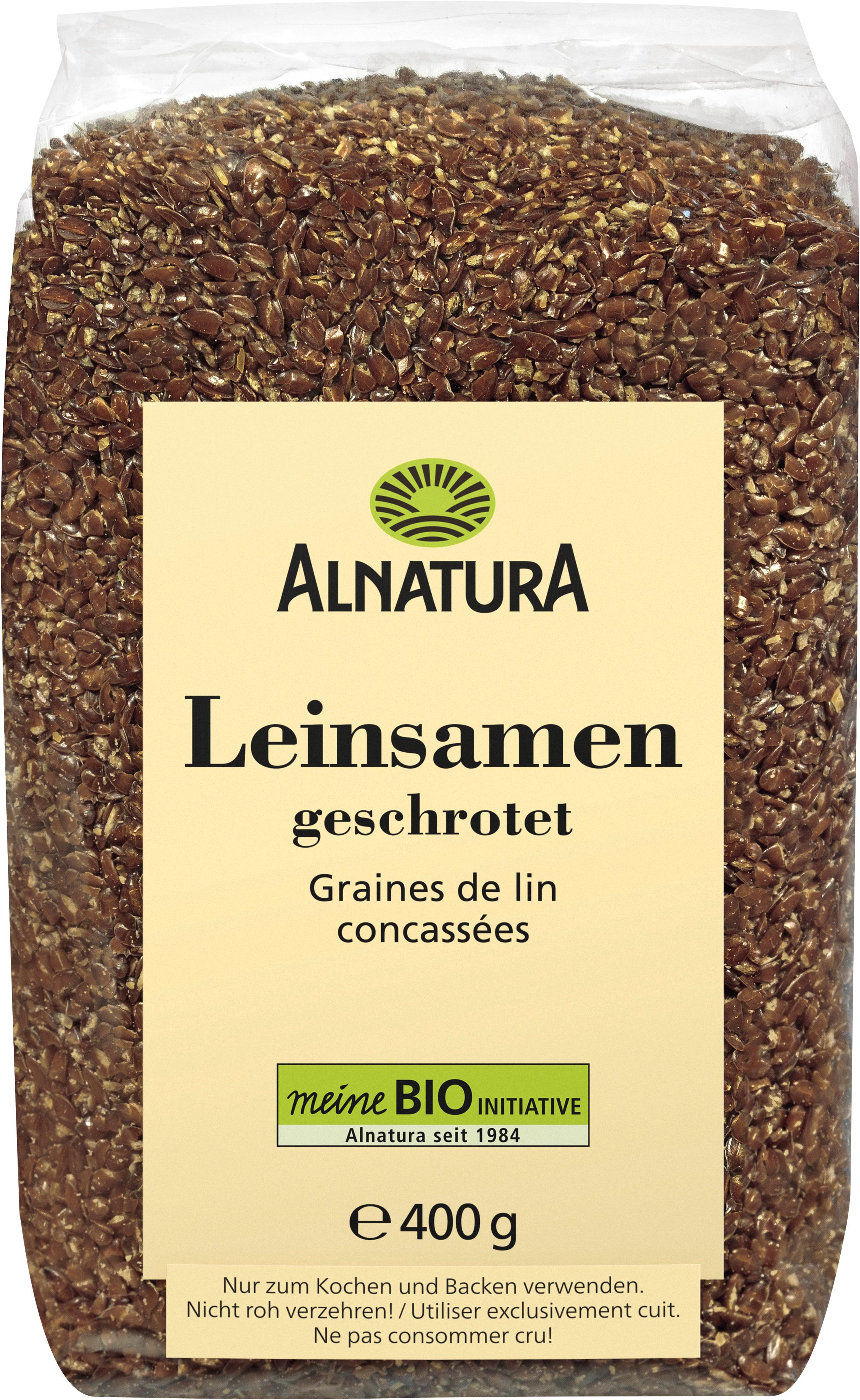 Alnatura Bio Leinsamen, geschrotet