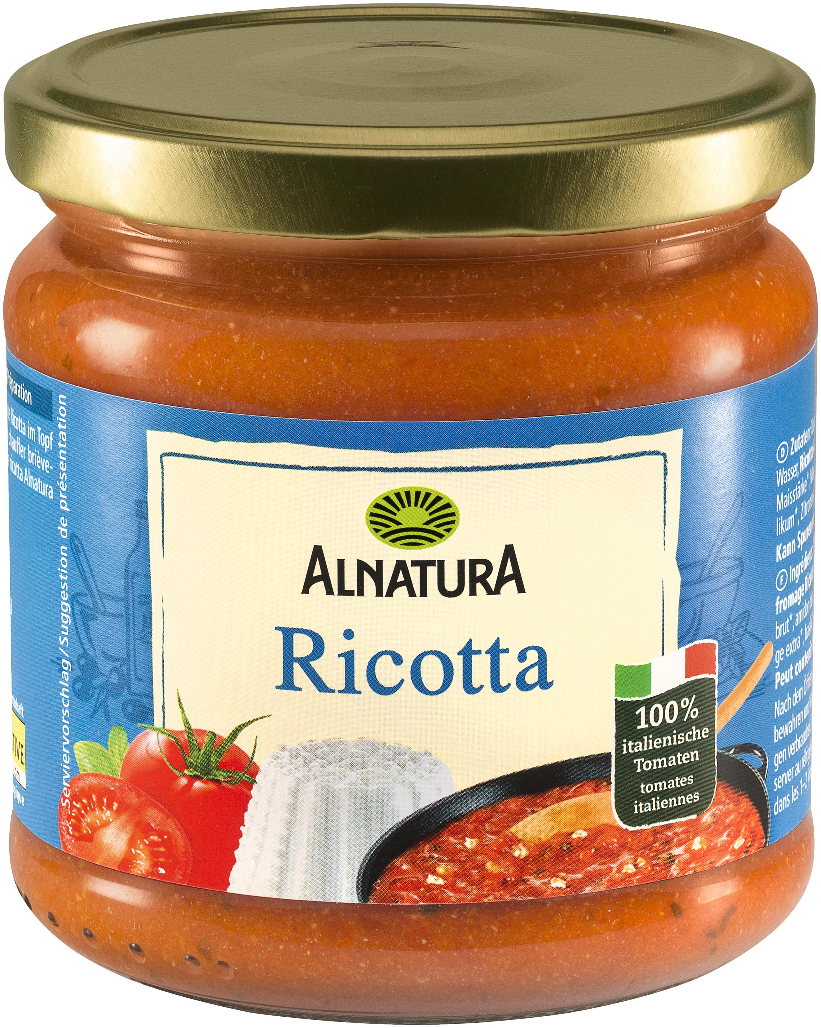 Alnatura Bio Tomatensauce Ricotta