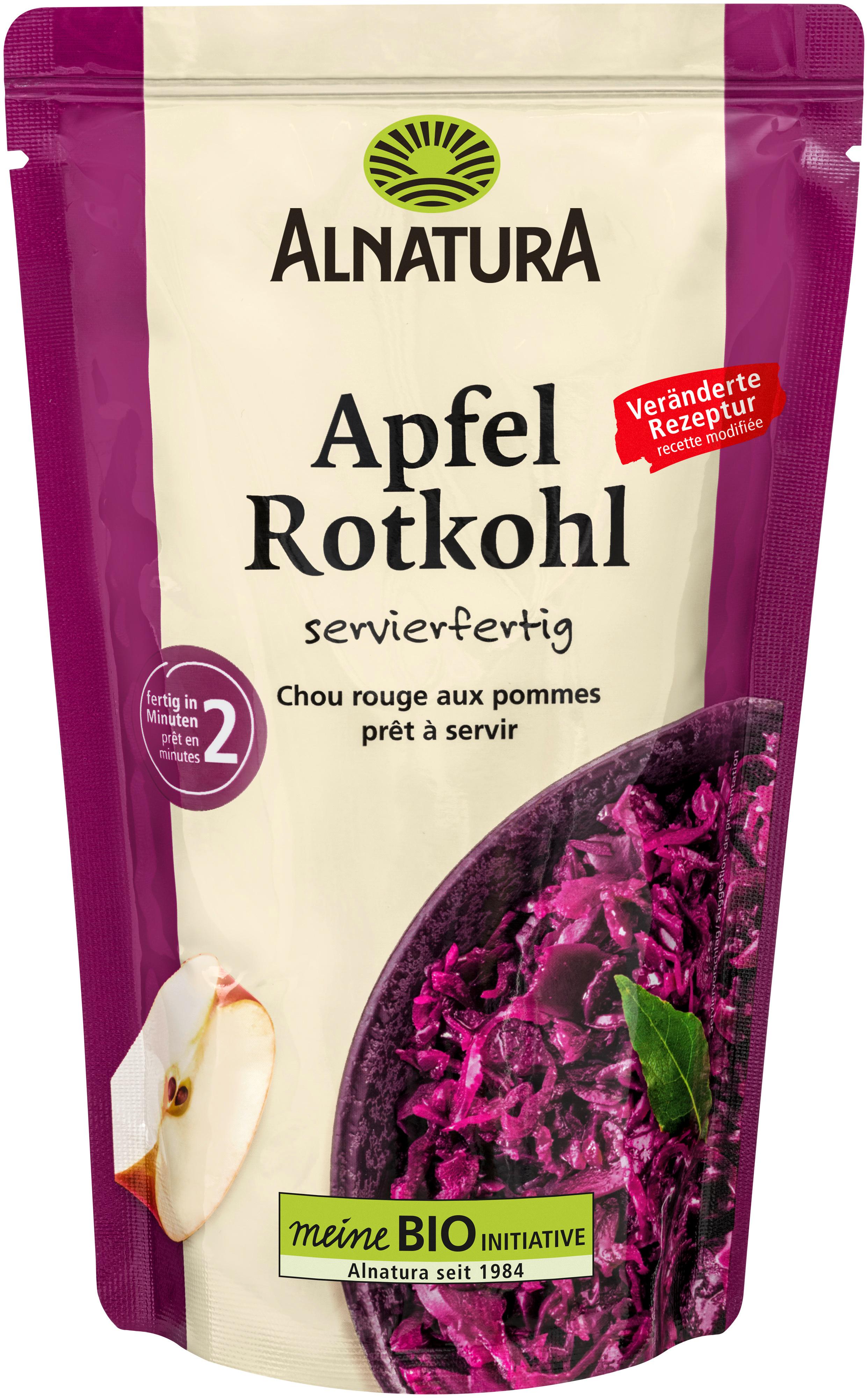 Alnatura Bio Apfelrotkohl 400g