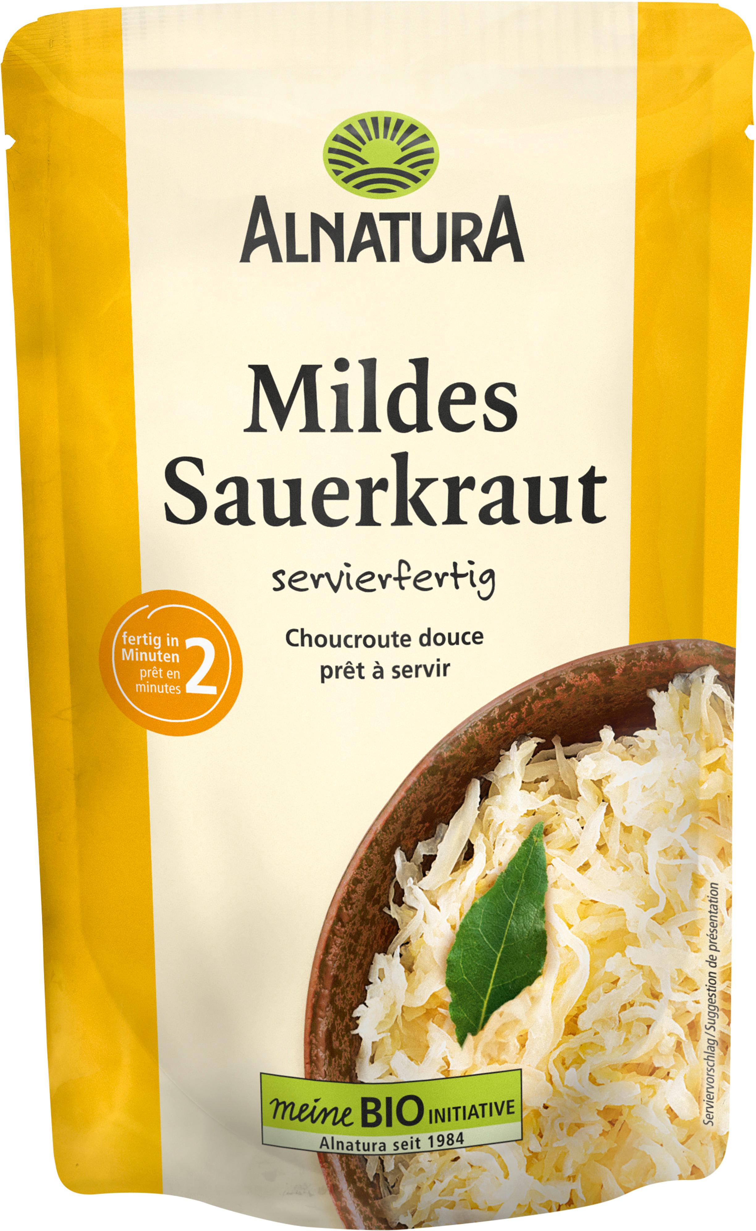 Alnatura Bio Mildes Sauerkraut