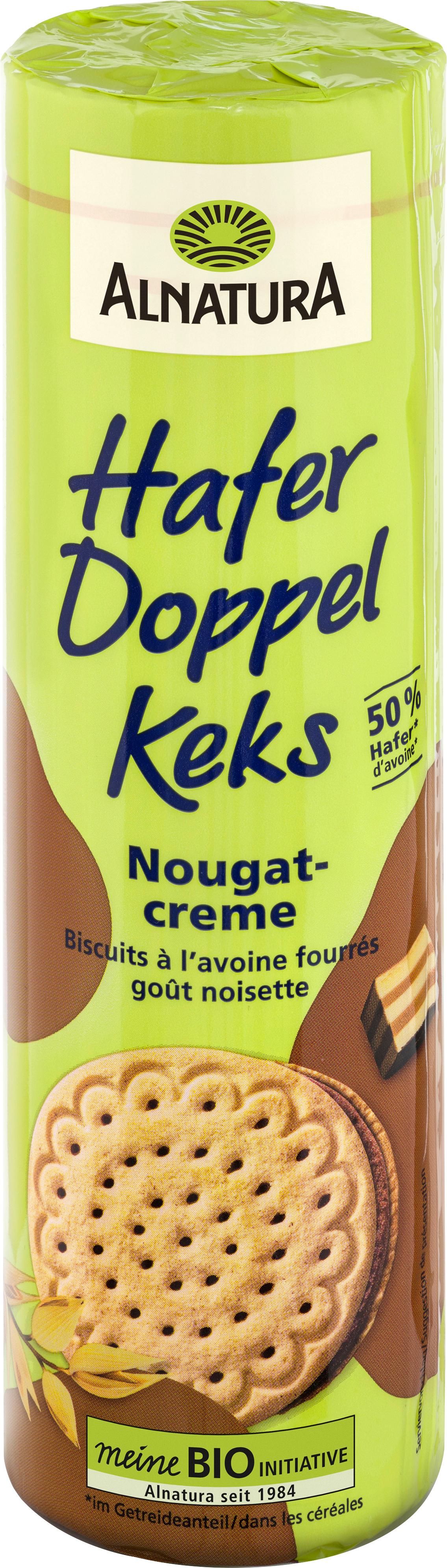 Alnatura Bio Hafer Nougat Doppelkeks