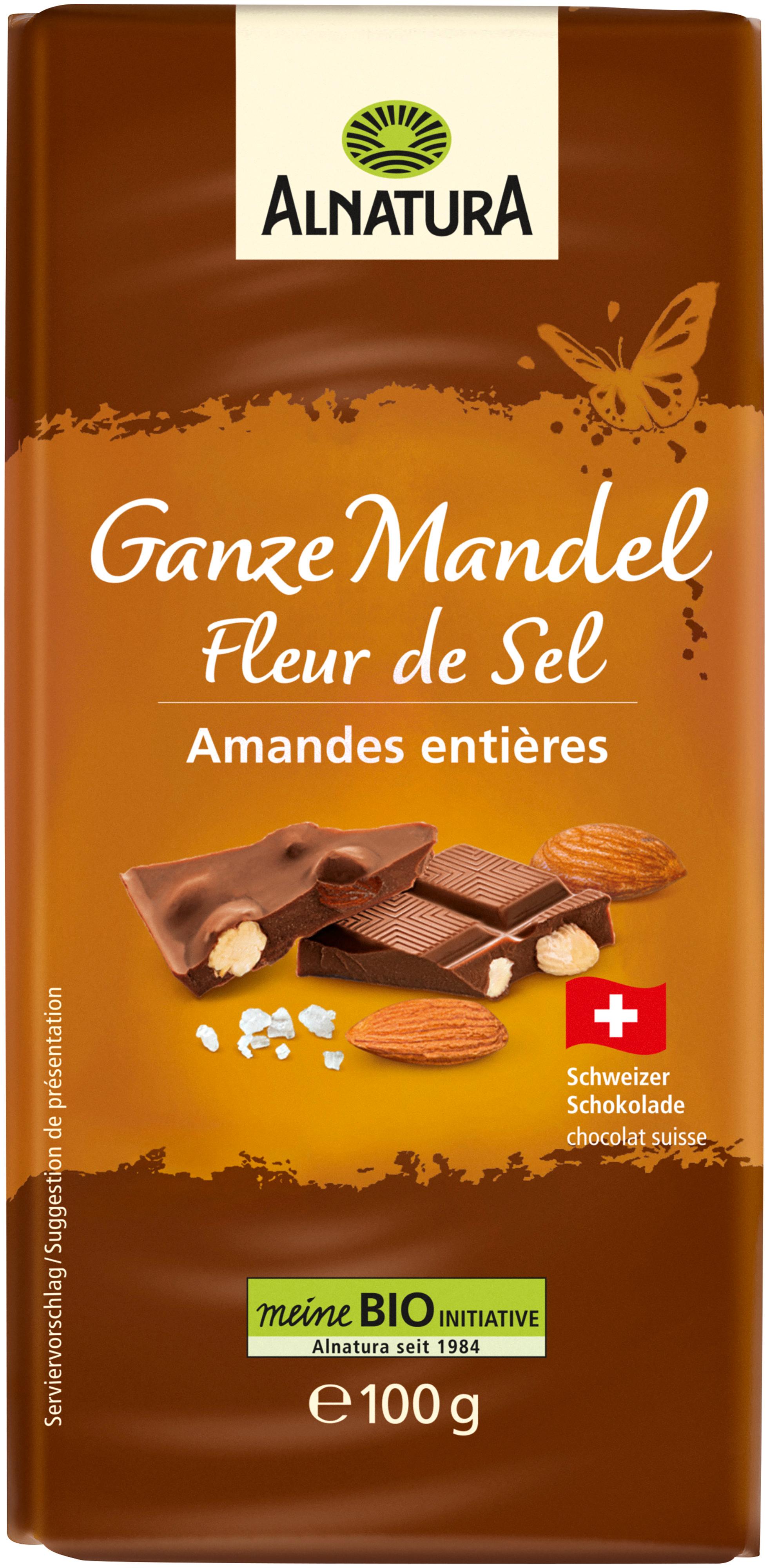 Alnatura Bio Ganze Mandel-Schokolade