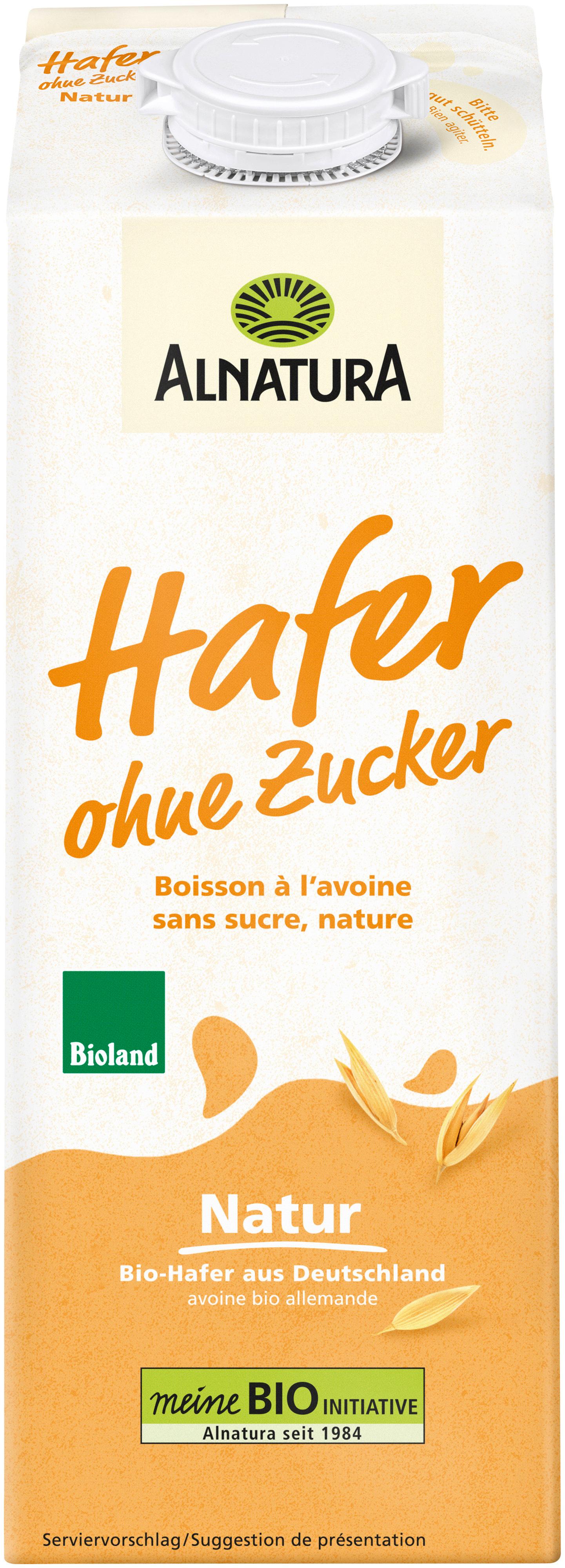 Alnatura Bio Hafer Drink ohne Zucker