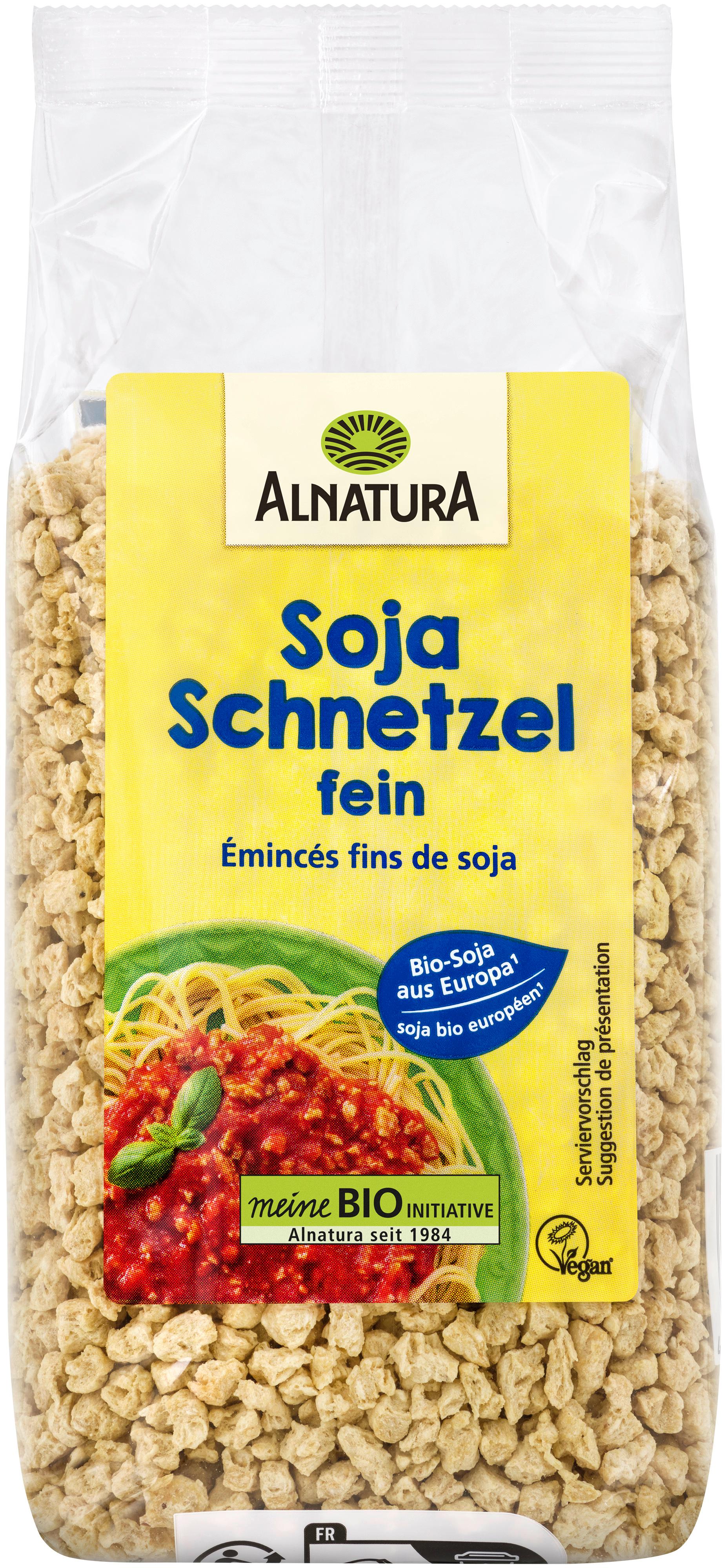 Alnatura Bio Sojaschnetzel, fein