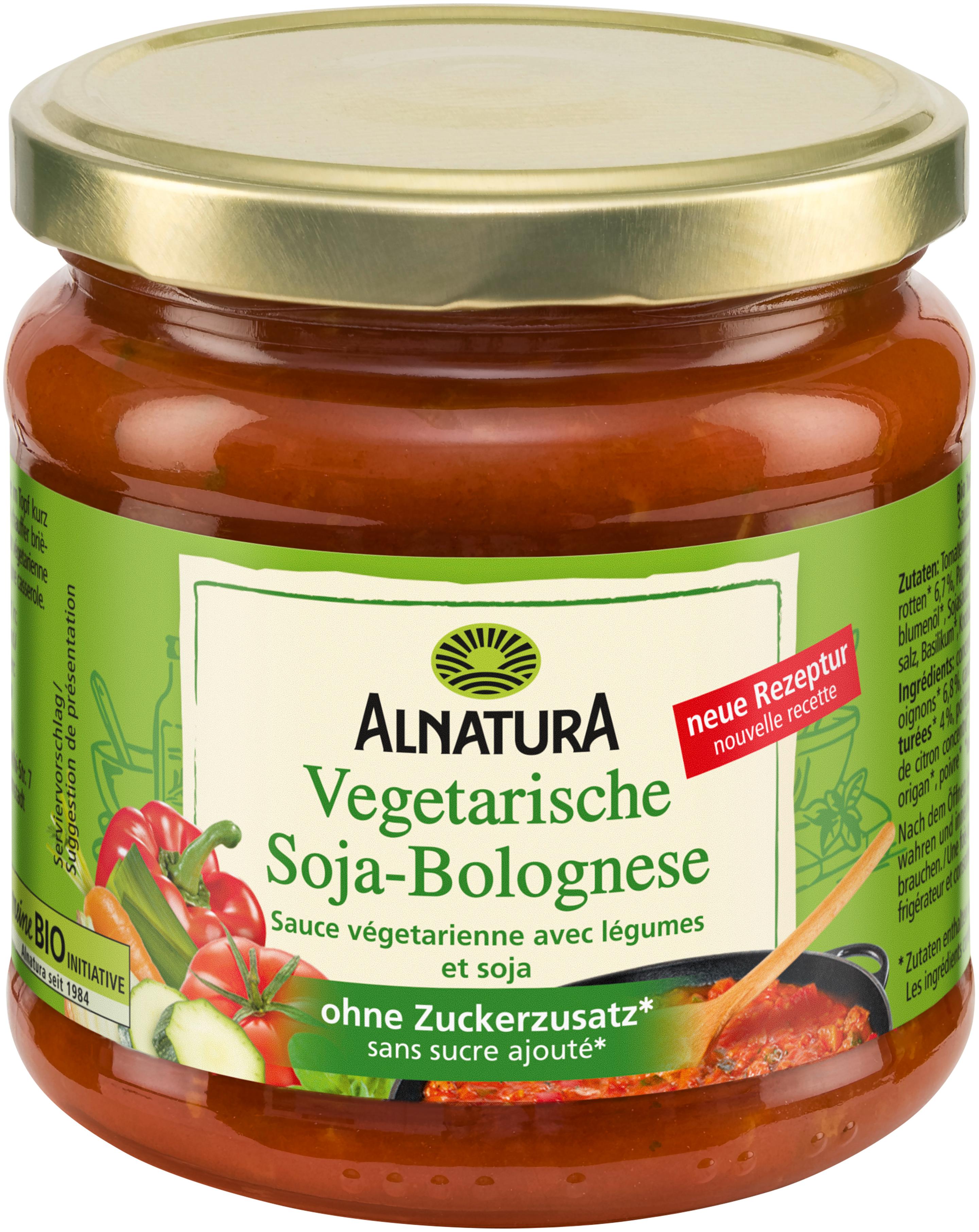 Alnatura Bio Vegetarische Soja Bolognese