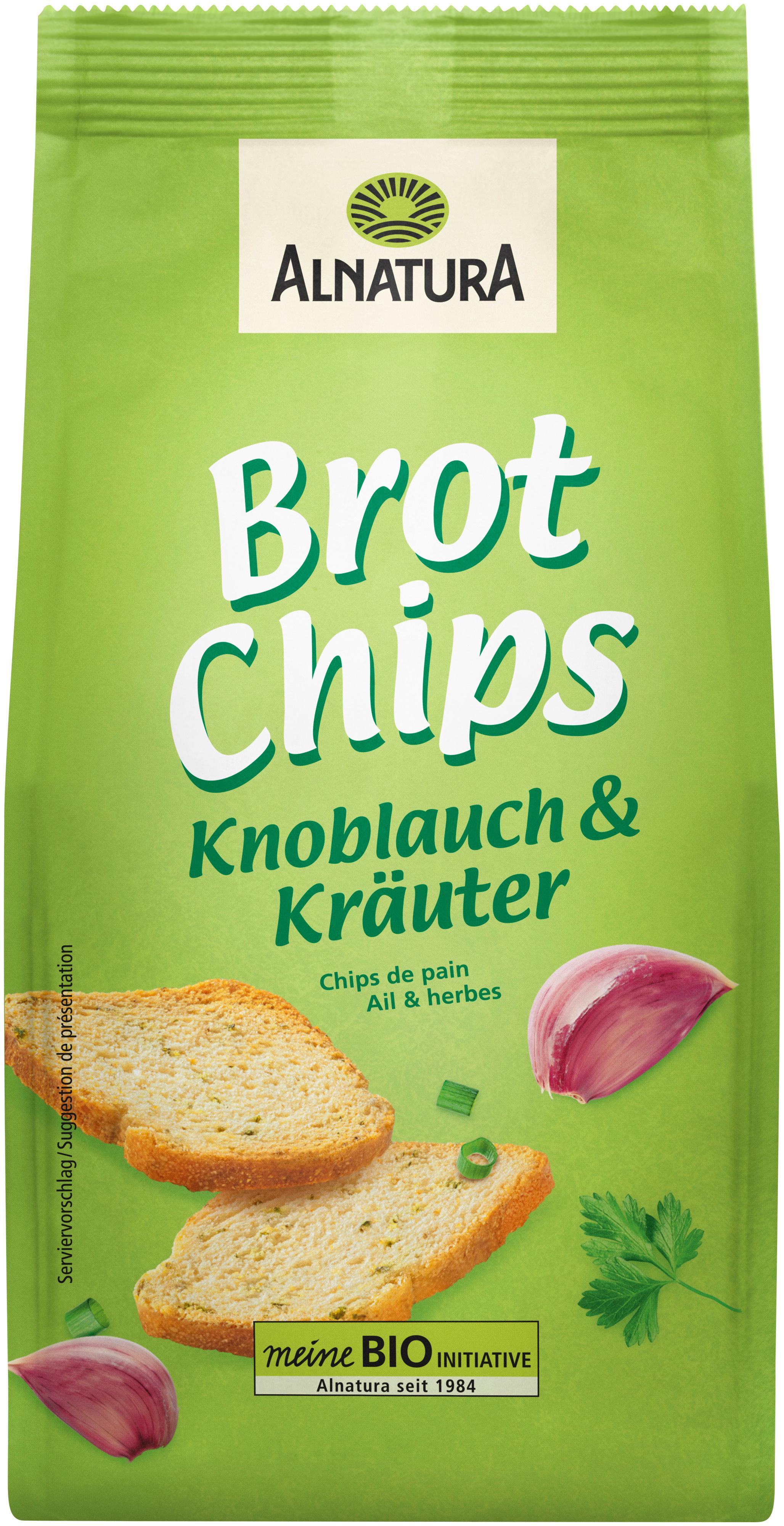 Alnatura Bio Brotchips Knoblauchh&Kräuter