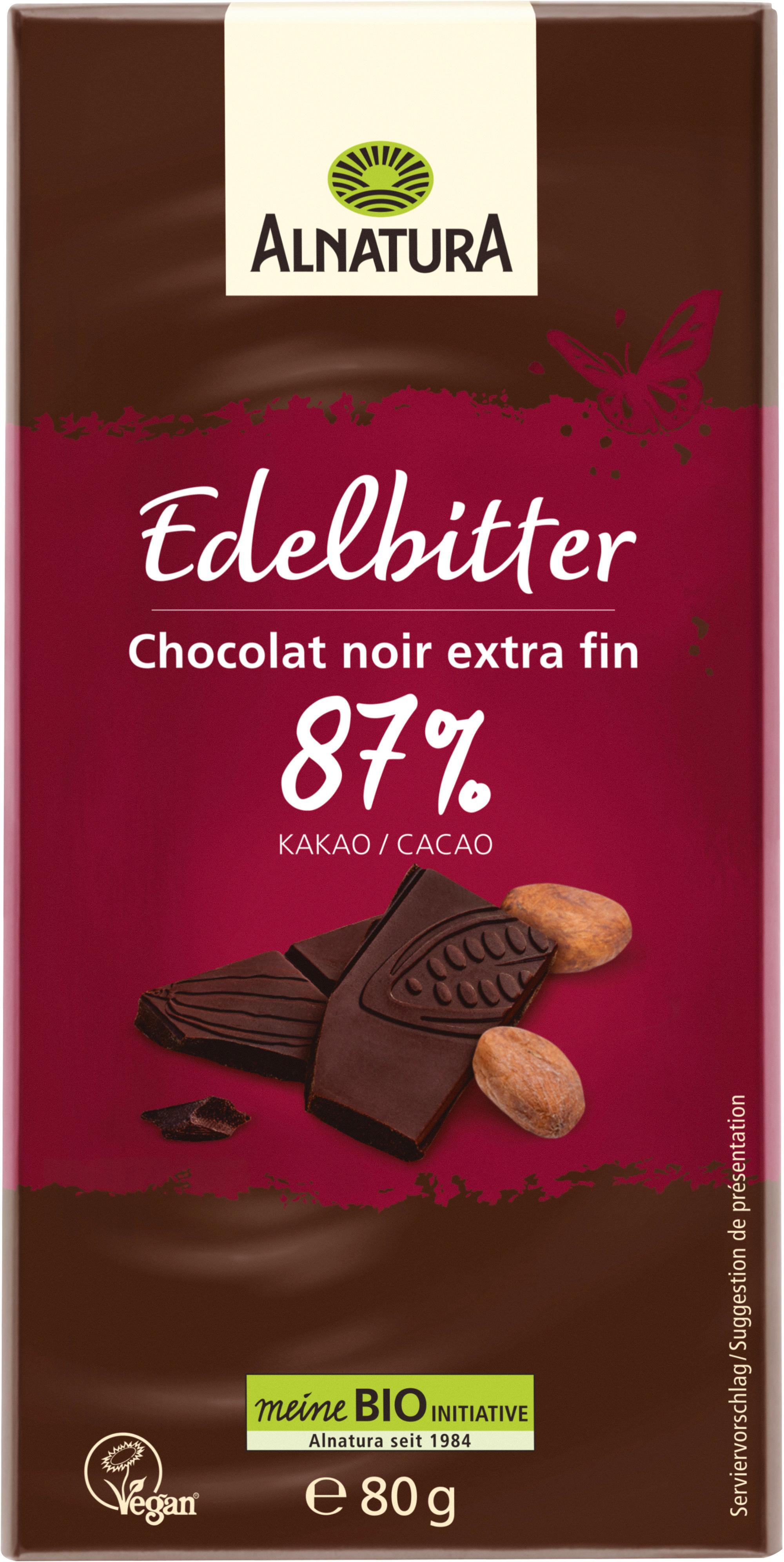 Alnatura Bio Edelbitter Schokolade