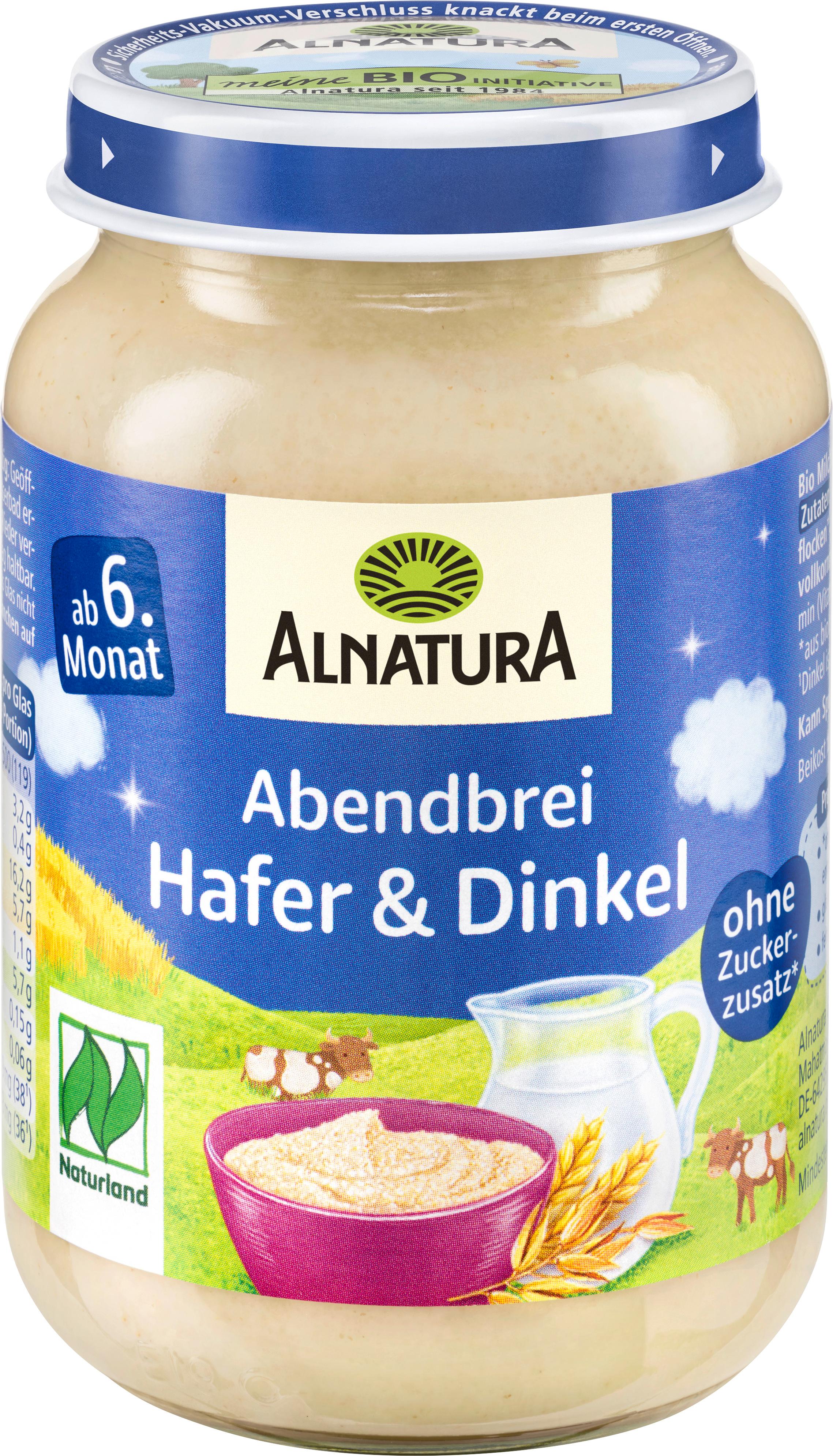 Alnatura Bio Abendbrei Hafer&Dinkel