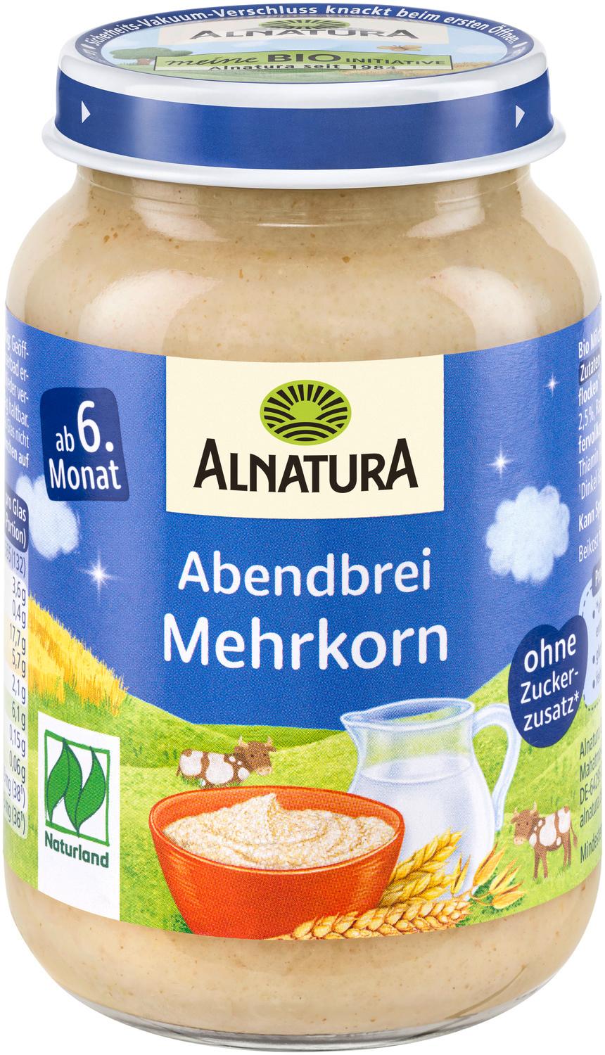 Alnatura Bio Mehrkornbrei, (ab 6. Mon.)