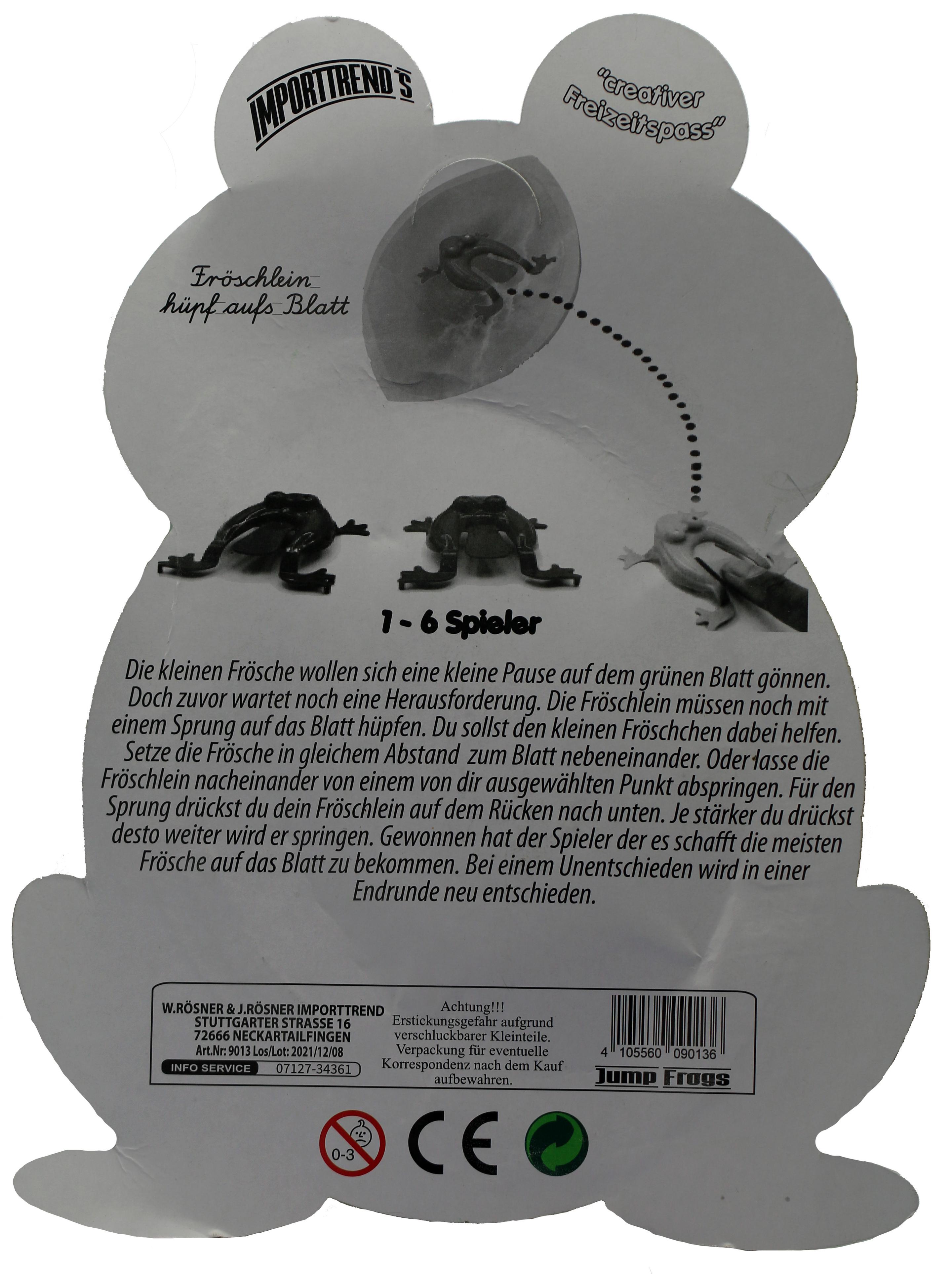 Produktbild JUMPING FROGS ROESNER 9013 2 von 2