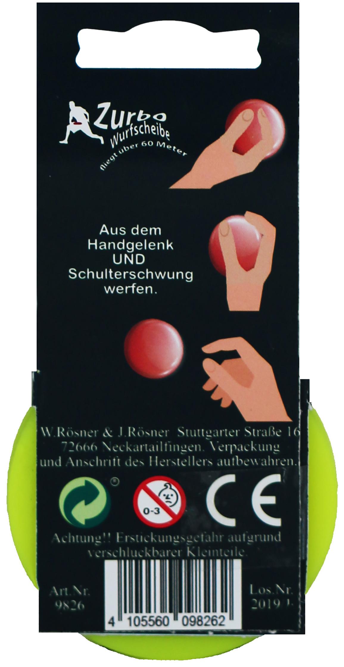 Produktbild ZURBO WURFSCHEIBE ROESNER 9826 3 von 4